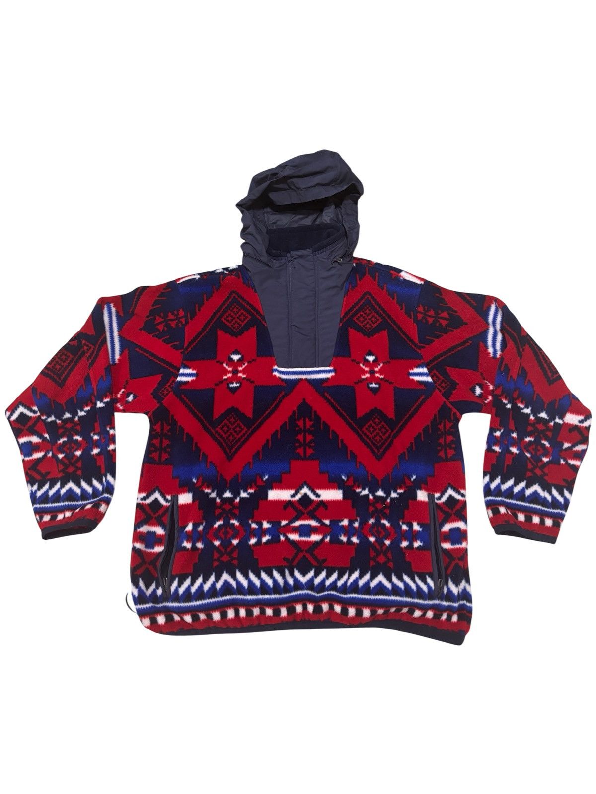 Polo Ralph Lauren VTG Polo Ralph Lauren Jacket Mens L Multi Fleece Aztec West Size US L / EU 52-54 / 3 - 1 Thumbnail