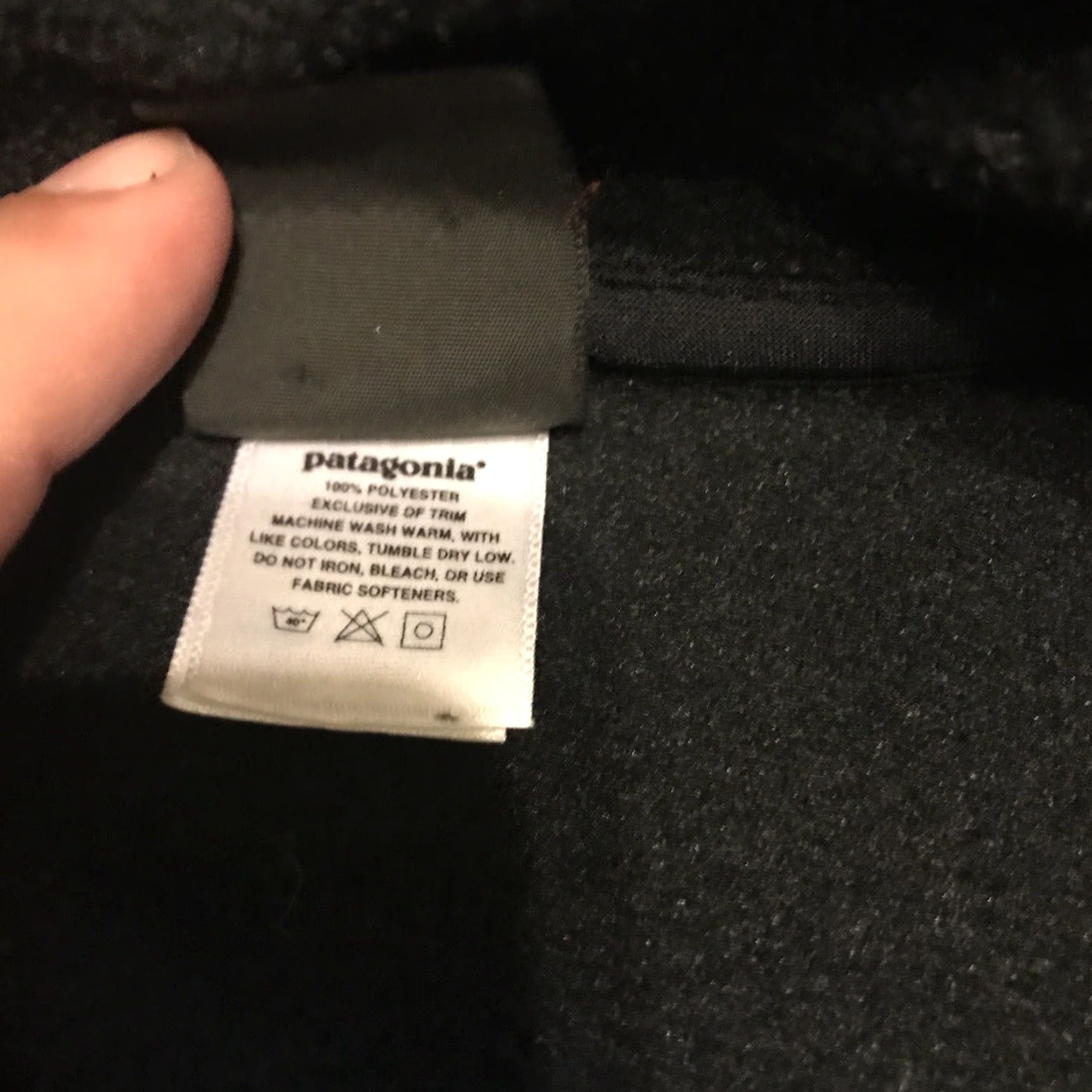 Patagonia **Patagonia Women's Black Fleece Pullover XL** User: **Patagonia Women's Black Fleece Pullover Size XL** Size XL / US 12-14 / IT 48-50 - 4 Thumbnail