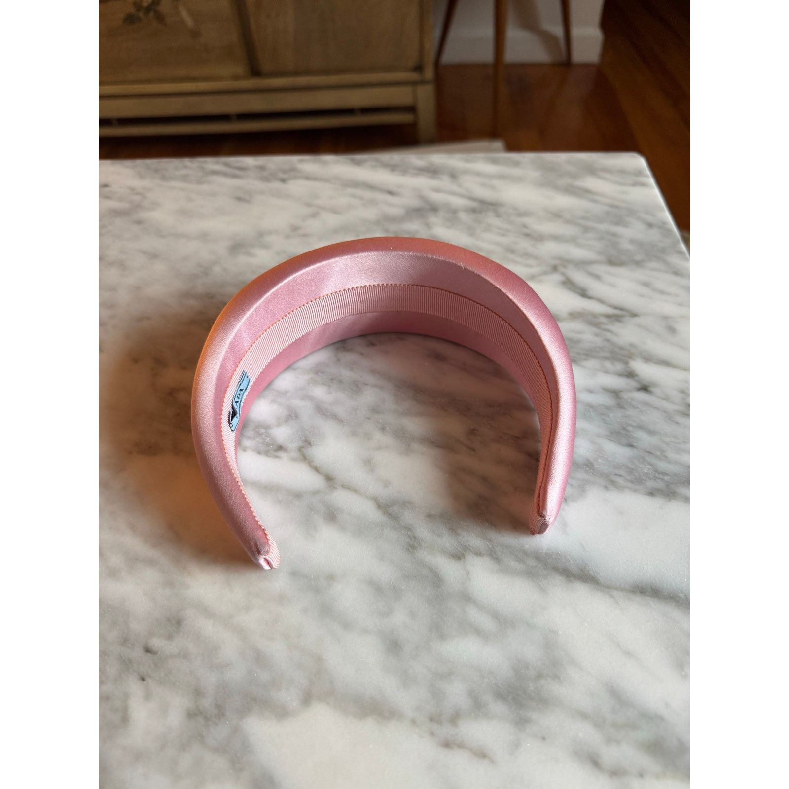 Prada Prada Pink Silk Headband NWT Size ONE SIZE - 4 Thumbnail