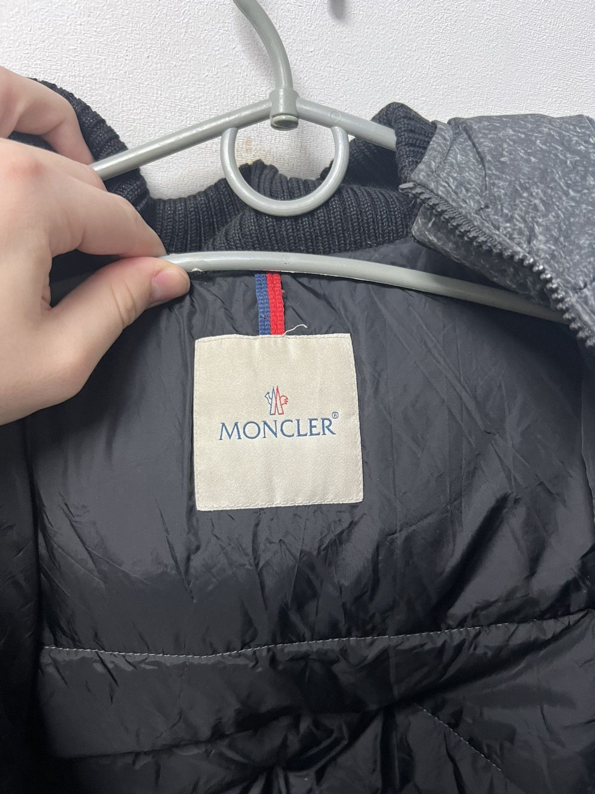 Moncler Moncler Puffer Jacket White Big Logo Size US XS / EU 42 / 0 - 19 Thumbnail