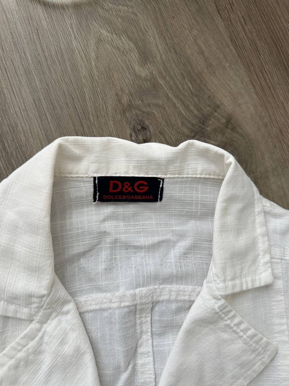Dolce & Gabbana × Vintage Vintage Dolce&Gabbana White Blazer Jacket Size S / US 4 / IT 40 - 5 Thumbnail