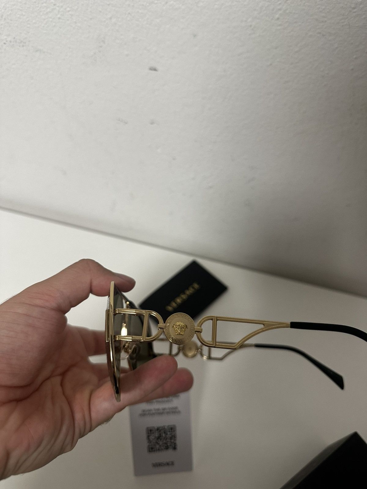 Versace Versace Pilot Medusa ‘95 Sunglasses Size ONE SIZE - 7 Thumbnail