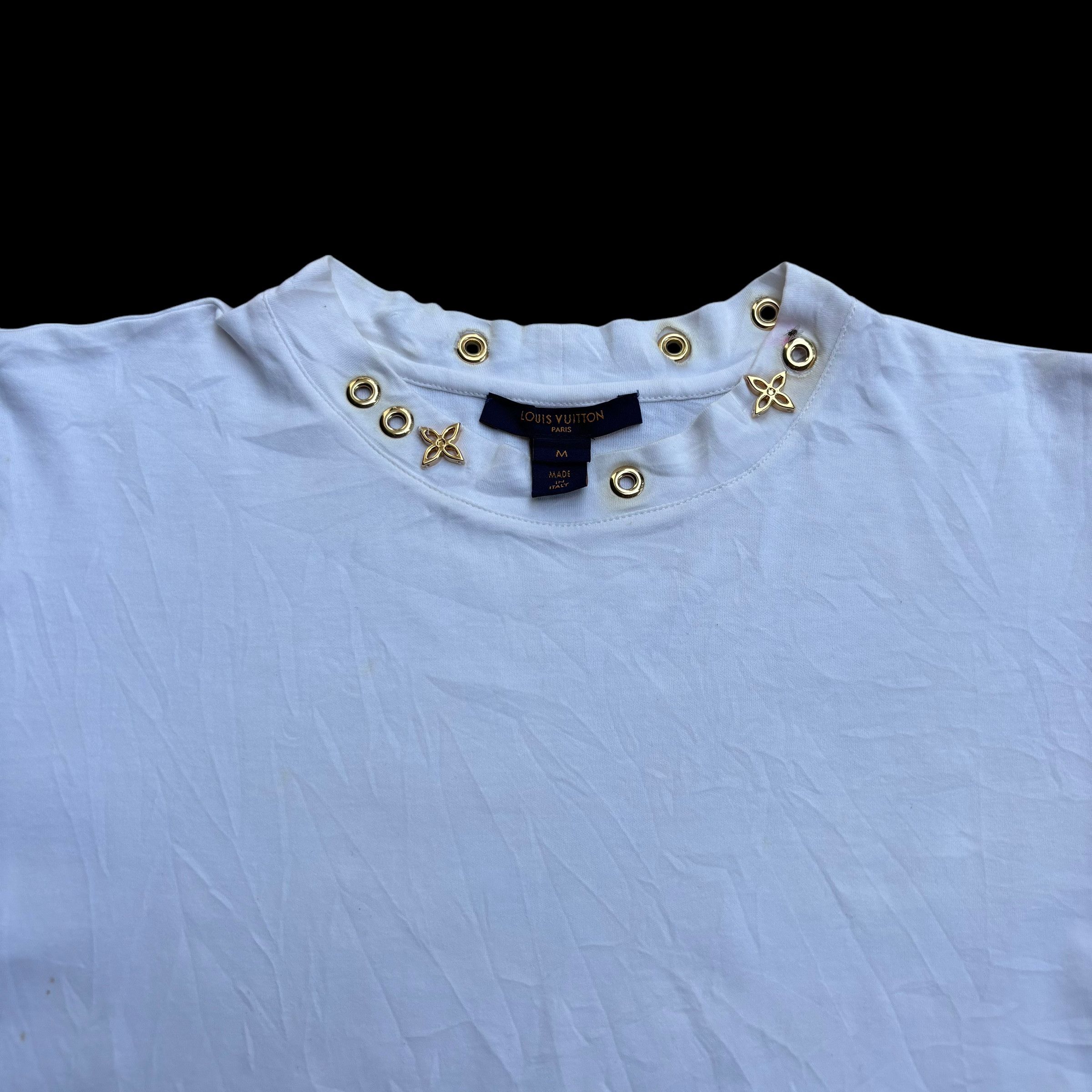 Louis Vuitton Louis Vuitton Side Strap Short Sleeve T-Shirt Size M / US 6-8 / IT 42-44 - 3 Thumbnail