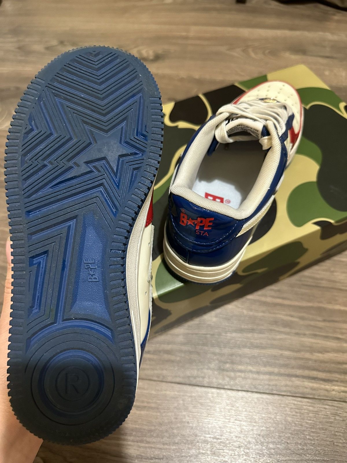 Bape BAPESTA M1 FRANCE Size US 6 / IT 36 - 7 Thumbnail