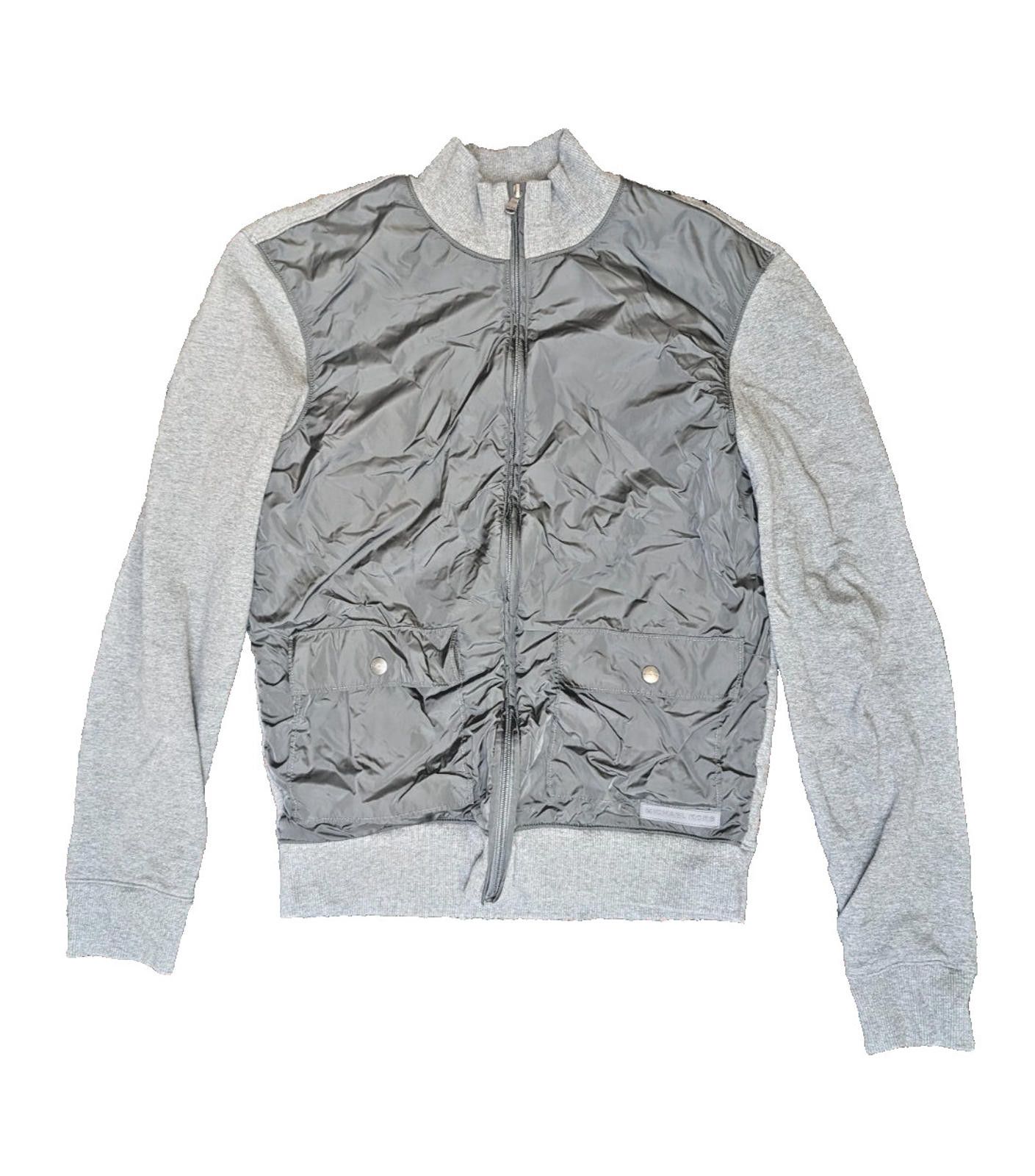 Michael Kors Michael Kors Men's Bomber Jacket SMALL - Grey Full Zip Size US S / EU 44-46 / 1 - 1 Thumbnail