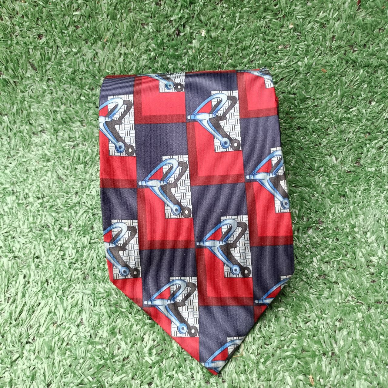 Gucci Vintage Gucci Silk Tie Size ONE SIZE - 9 Thumbnail