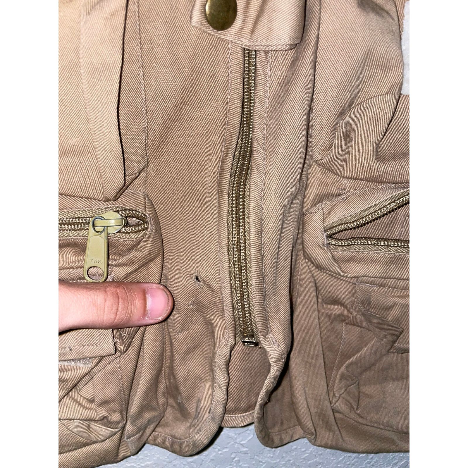 Vintage Vintage Ausable Brown Fishing Vest Outerwear VTG XL X-Large Size US XL / EU 56 / 4 - 5 Thumbnail