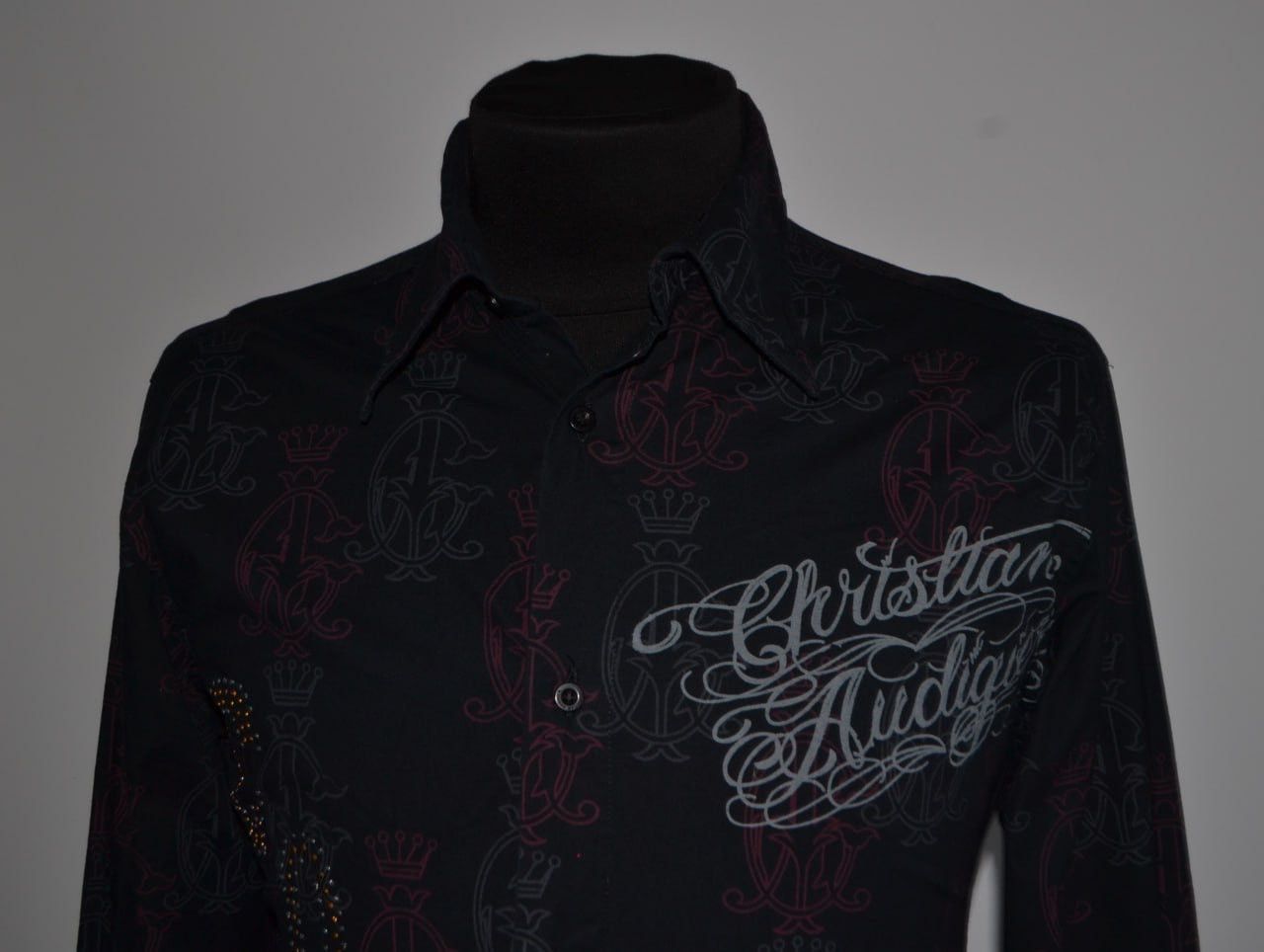 Christian Audigier × Ed Hardy Ed hardy Christian Audigier shirt women Size L Size L / US 10 / IT 46 - 2 Thumbnail