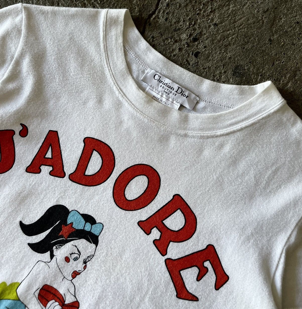 Dior Dior - John Galliano - SS2002 Mermaid - Cruise Holiday Tee Size S / US 4 / IT 40 - 3 Thumbnail