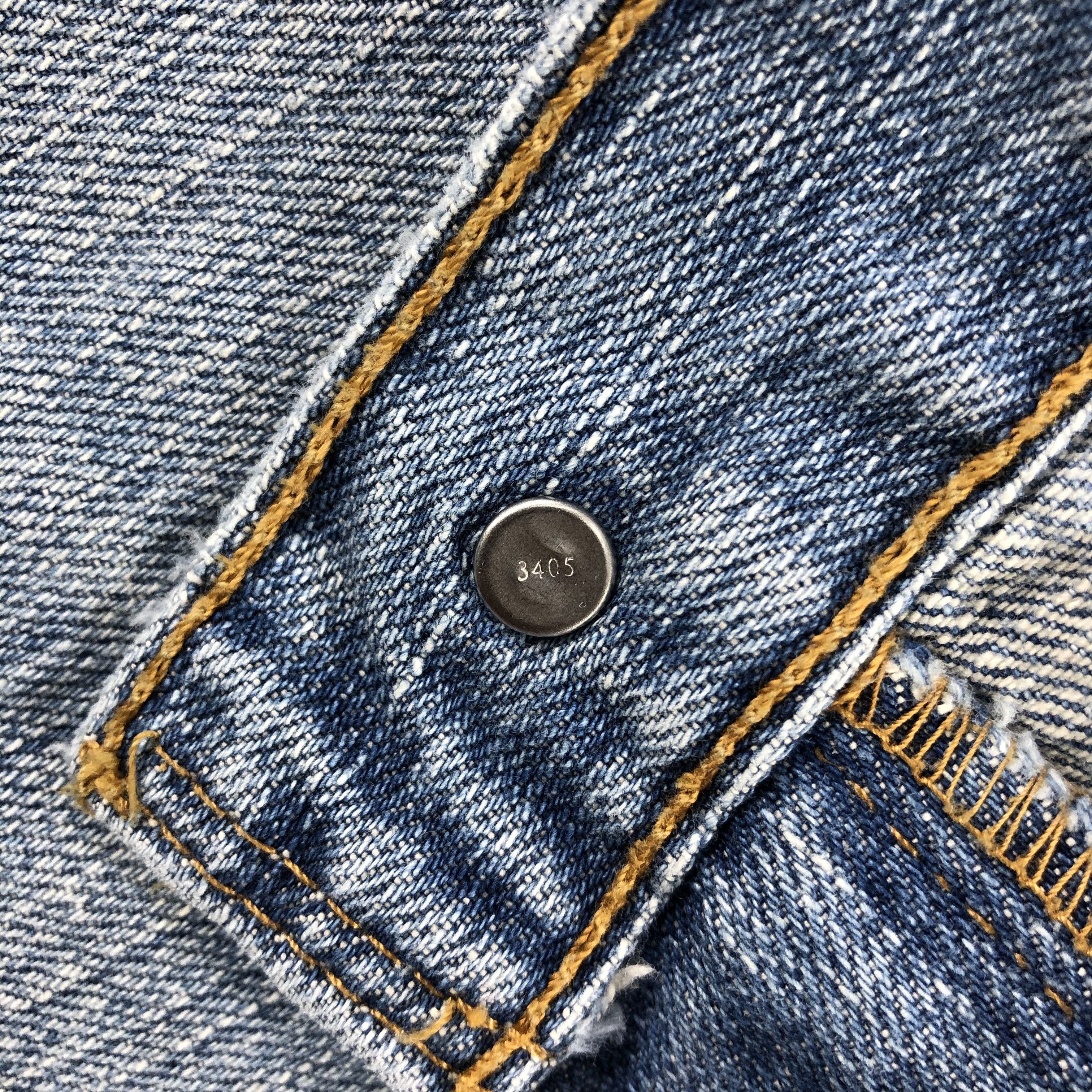 Levi's Vintage Blue Wash Levis 501 Jeans-JM2961 Size US 40 / EU 56 - 10 Thumbnail