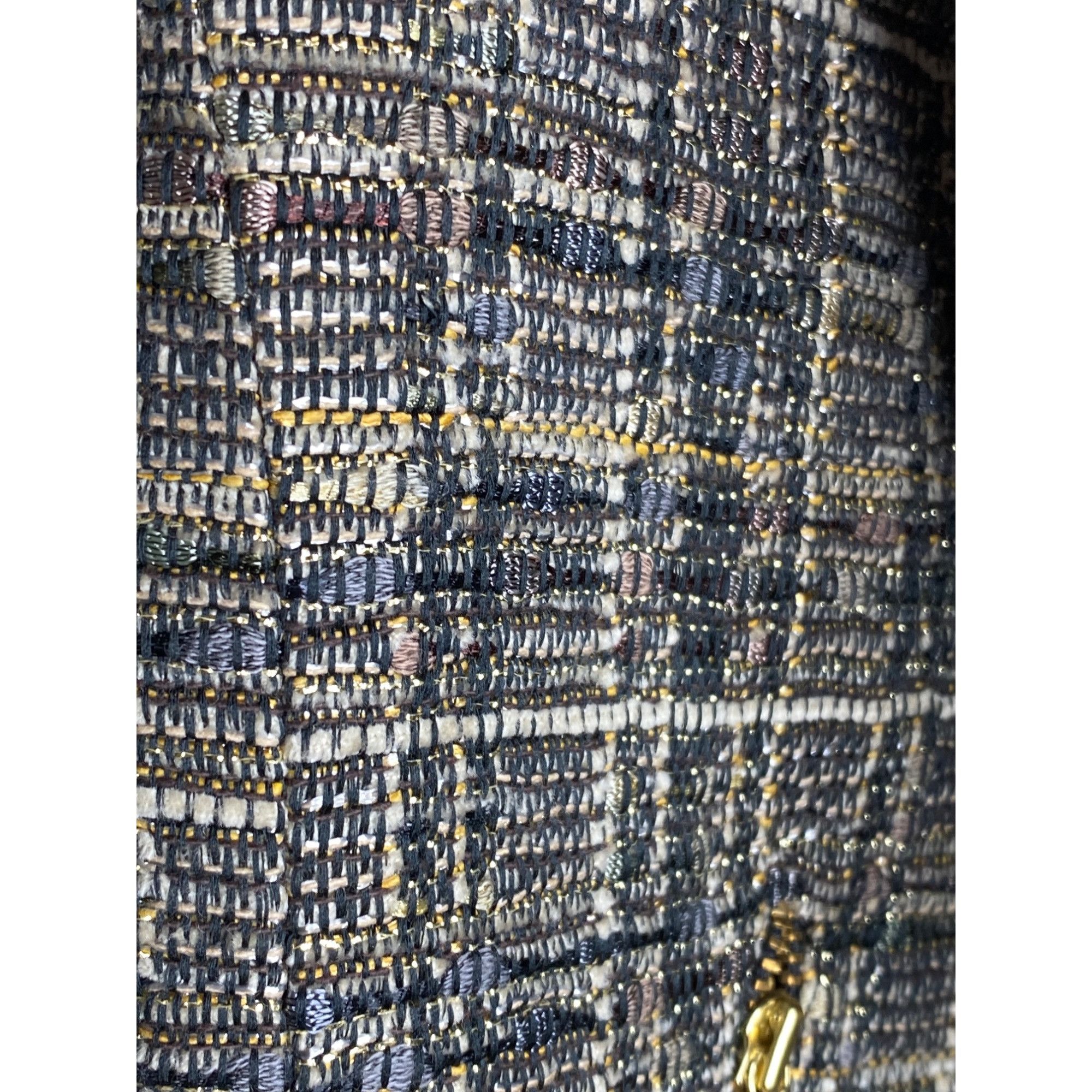 Other VINTAGE LOUBEN WOMEN'S METALLIC TWEED JACKET SZ 8 Size M / US 6-8 / IT 42-44 - 4 Thumbnail