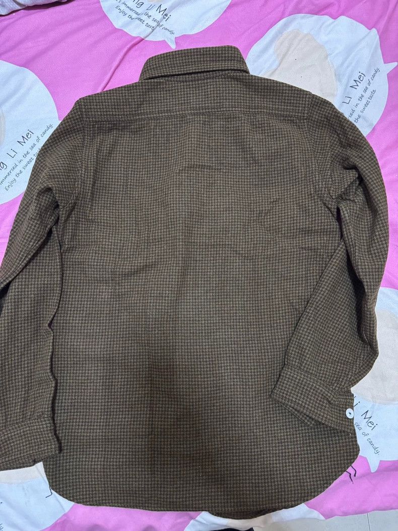 Freewheelers FREEWHEELERS Size 15 Dahu wool shirt, heavy-duty dark yello Size US XXS / EU 40 - 5 Thumbnail