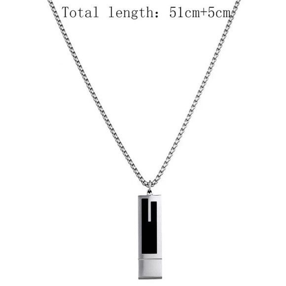 Other 2Pcs Set Women Stainless Steel Necklace Set Size ONE SIZE - 6 Thumbnail