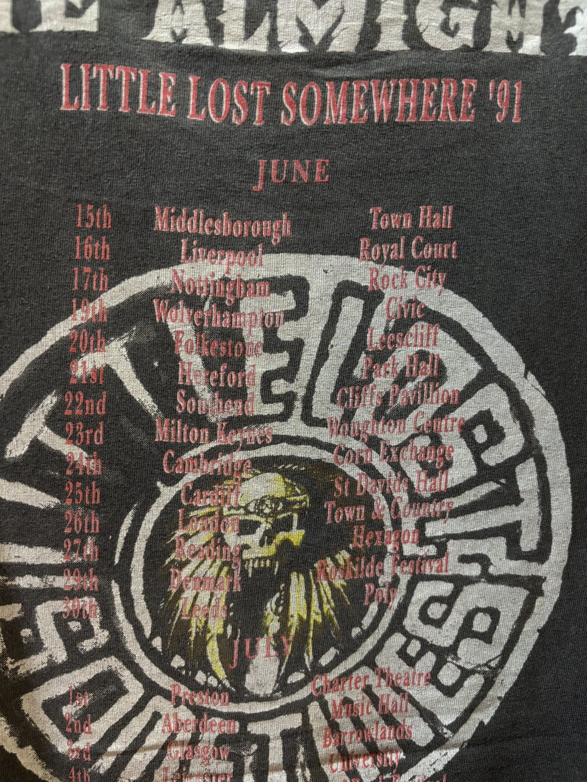 Band Tees The Almighty vintage t shirt 1991’s Size US XL / EU 56 / 4 - 7 Thumbnail