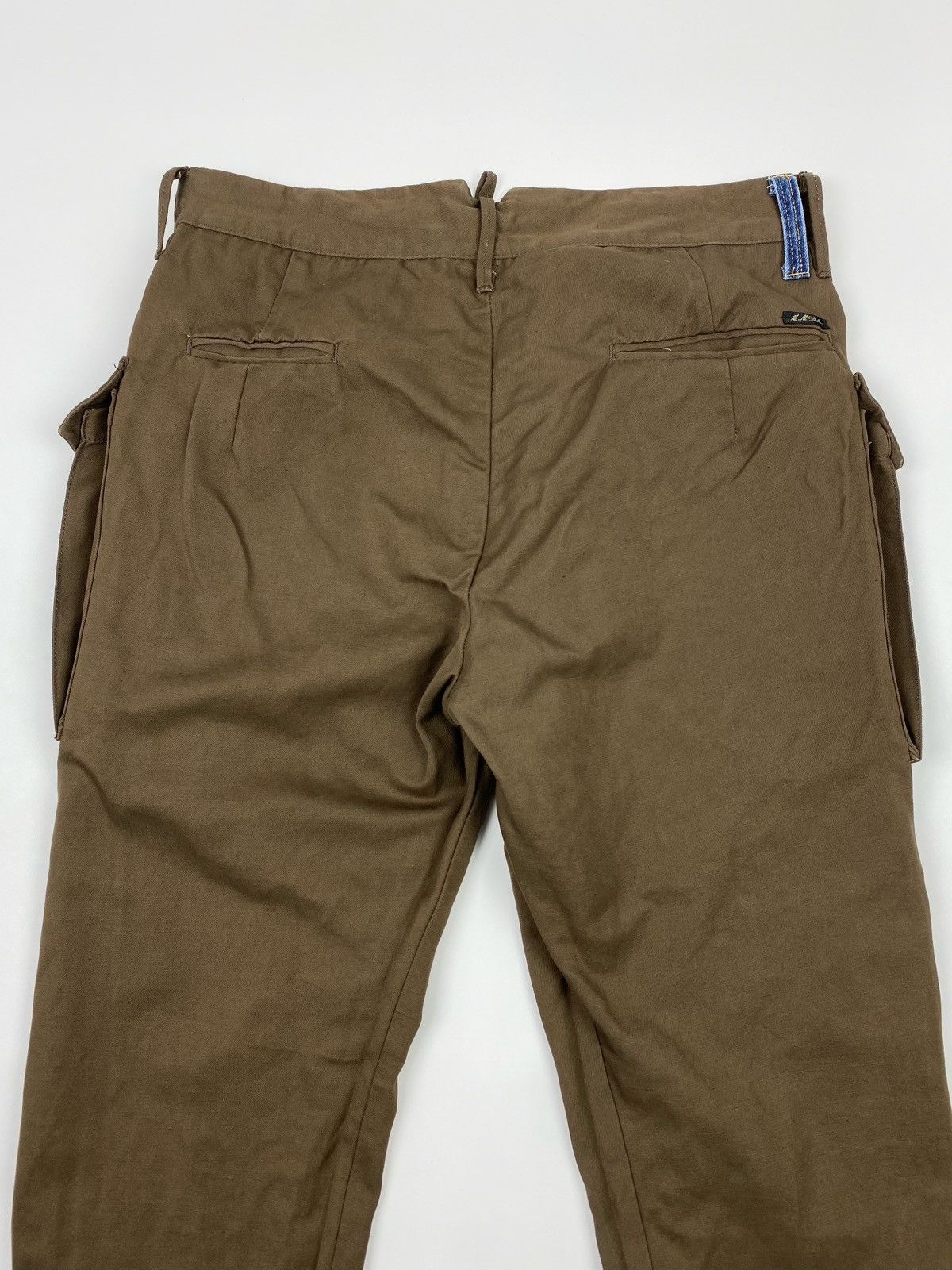 Other Maurizio Massimino Brown Front Pocket Tapered Cargo Pants 50 Size US 34 / EU 50 - 10 Thumbnail