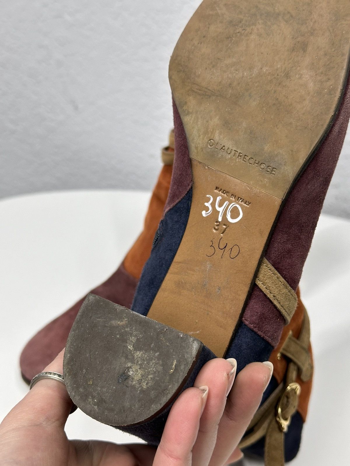 14th Addiction Vintage Leather AS 98 Boots Style Avantgarde Y2K margiela Size US 7 / IT 37 - 11 Thumbnail