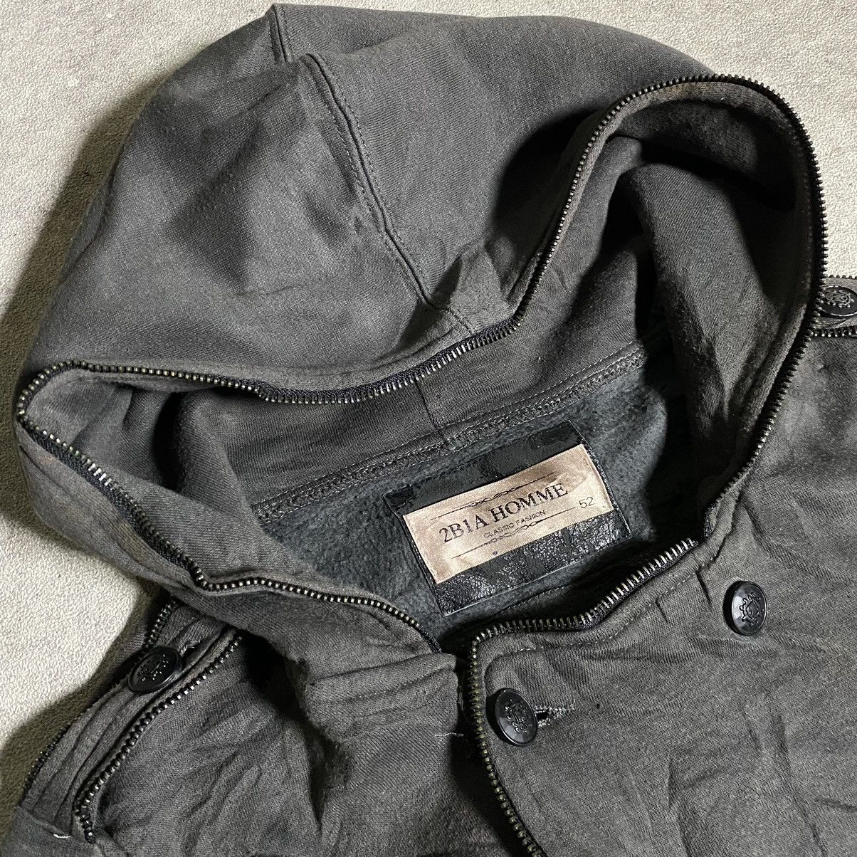 Japanese Brand 2BIA Homme Japanese Napoleon Hoodie - Balmain Style Size US M / EU 48-50 / 2 - 5 Thumbnail