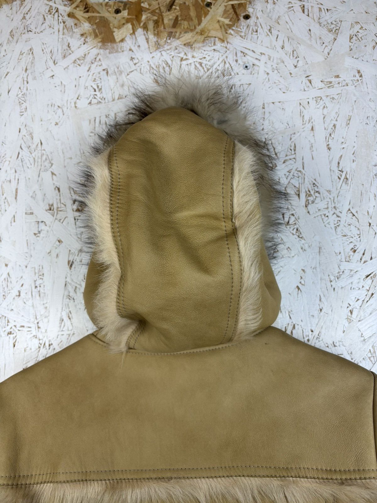 Prada Prada AW06 Shearling Sheep Fox Fur Leather Dufflecoat 44 Size M / US 6-8 / IT 42-44 - 11 Thumbnail