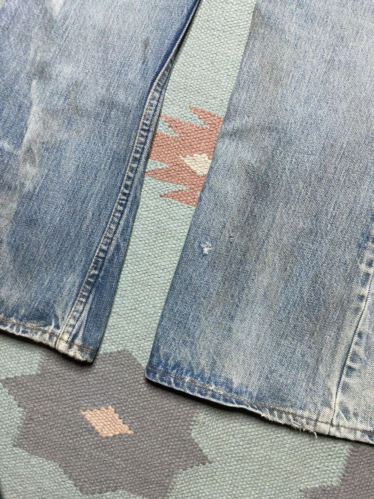 Levi's × Vintage 70s Levi’s 646 0217 jeans bell bottom faded distressed 31x30 Size US 31 - 10 Thumbnail
