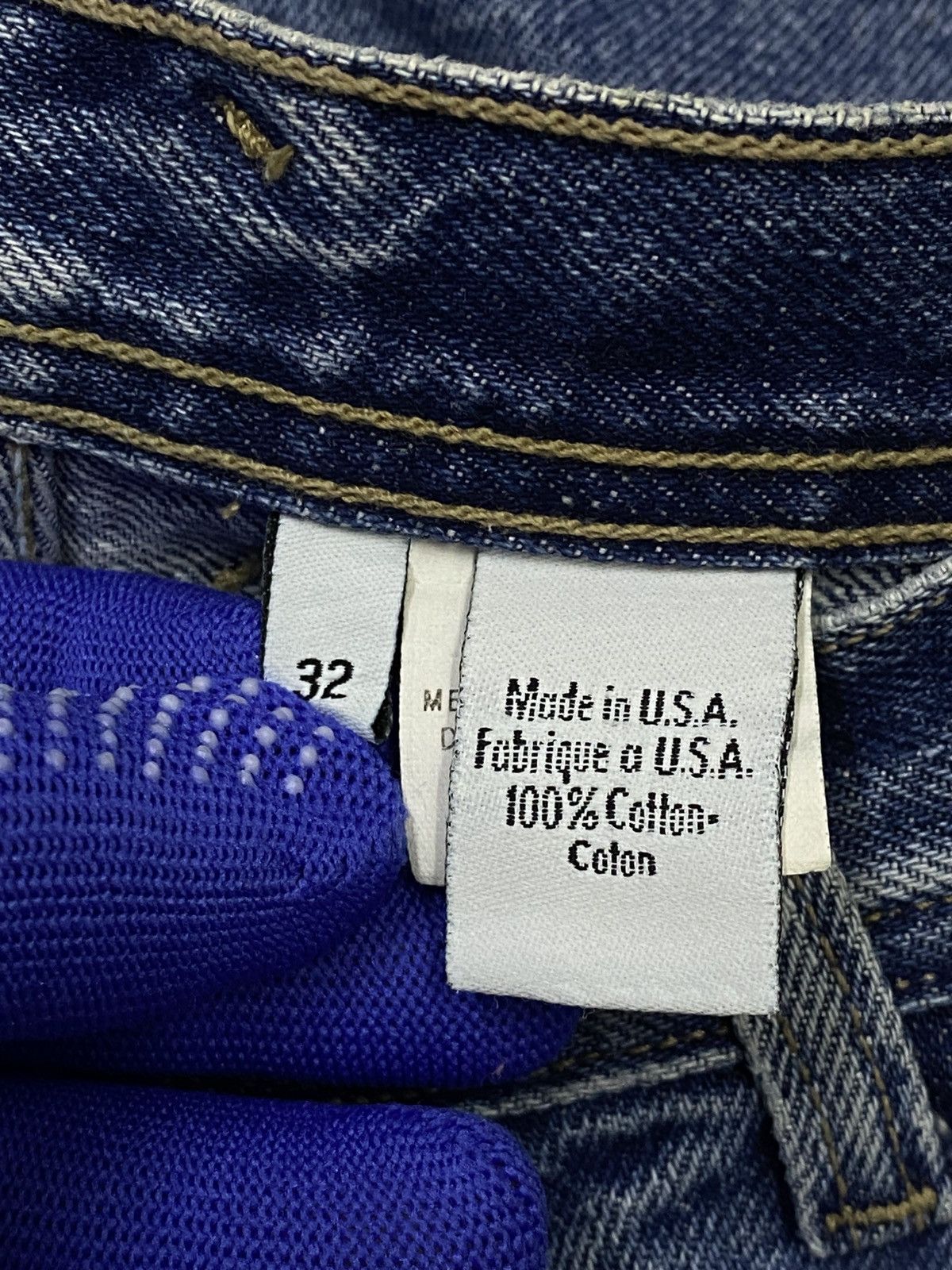 Calvin Klein Vintage 90s Calvin Klein Carpenter Denim Pants Size US 32 / EU 48 - 11 Thumbnail