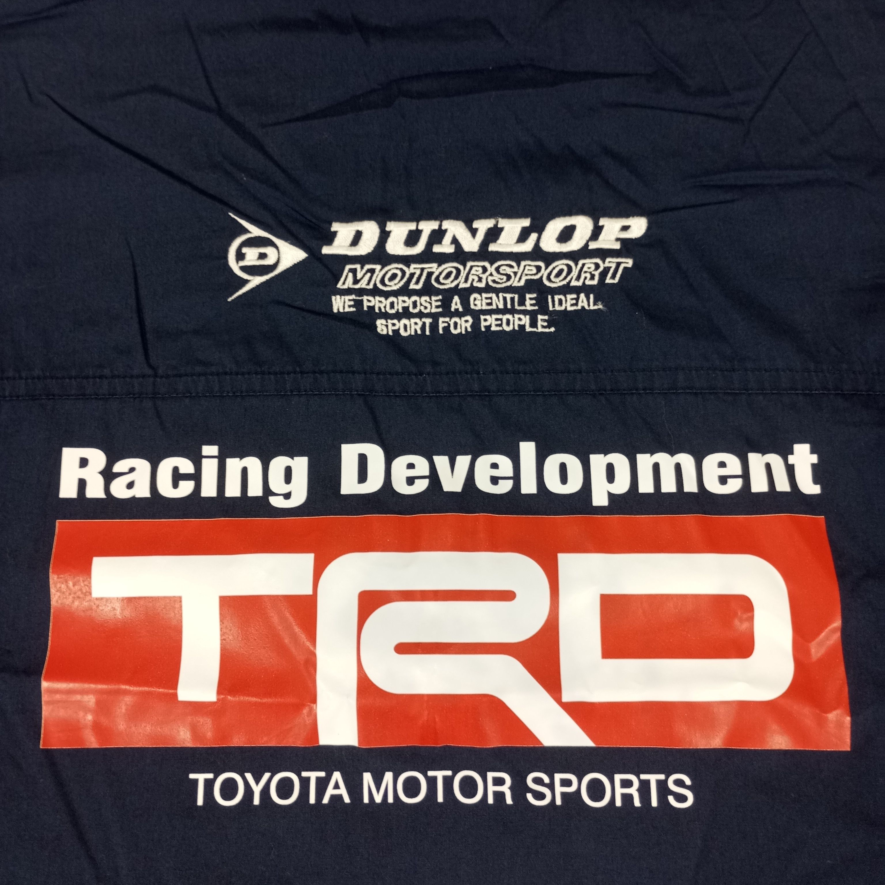 Dunlop × Vintage Dunlop X Custom TRD Toyota Motorsports Workwear Vest Size US S / EU 44-46 / 1 - 4 Thumbnail