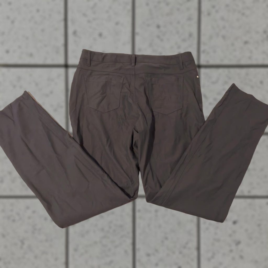 Jos. A. Bank VINTAGE Jos. A. Bank Pants Slim Regular Men 33 32 Gray Chino Jeans Perforamnce Mens Size US 33 - 1 Thumbnail