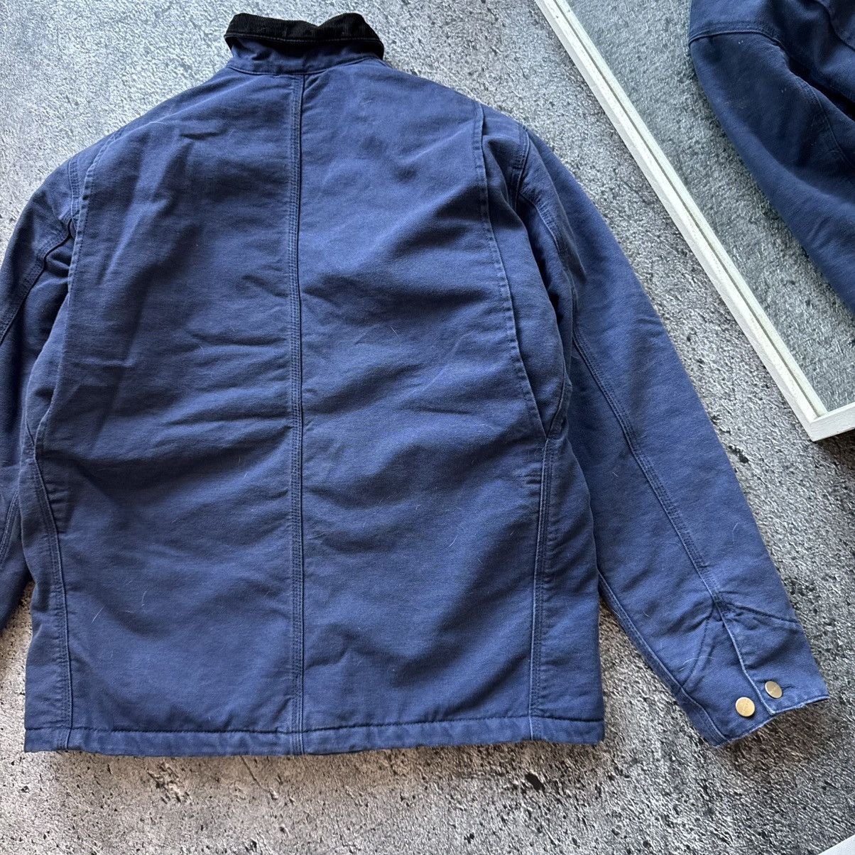 Carhartt Wip Carhartt chore jacket navy size m new workwear hype Size US M / EU 48-50 / 2 - 12 Thumbnail