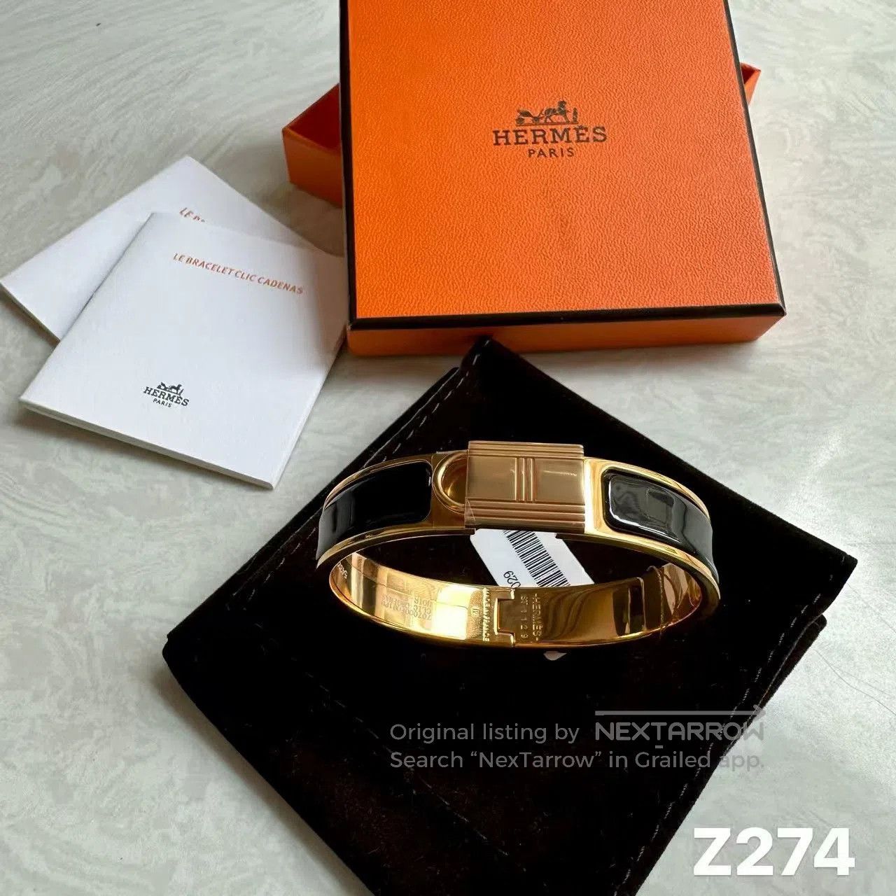 Hermes Hermes Clic Cadenas Bracelet. Size ONE SIZE - 2 Thumbnail