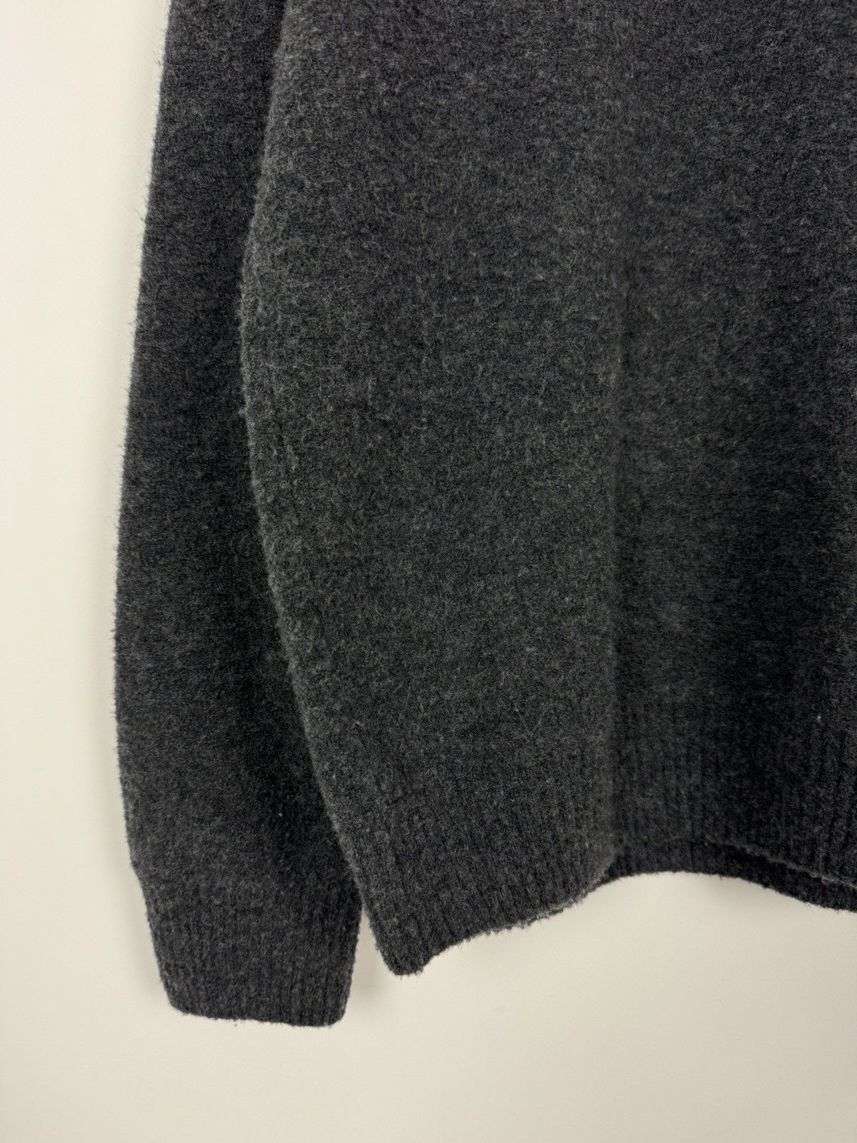 Gran Sasso Gran Sasso Italy Wool Gray Basic Sweater Size US M / EU 48-50 / 2 - 6 Thumbnail