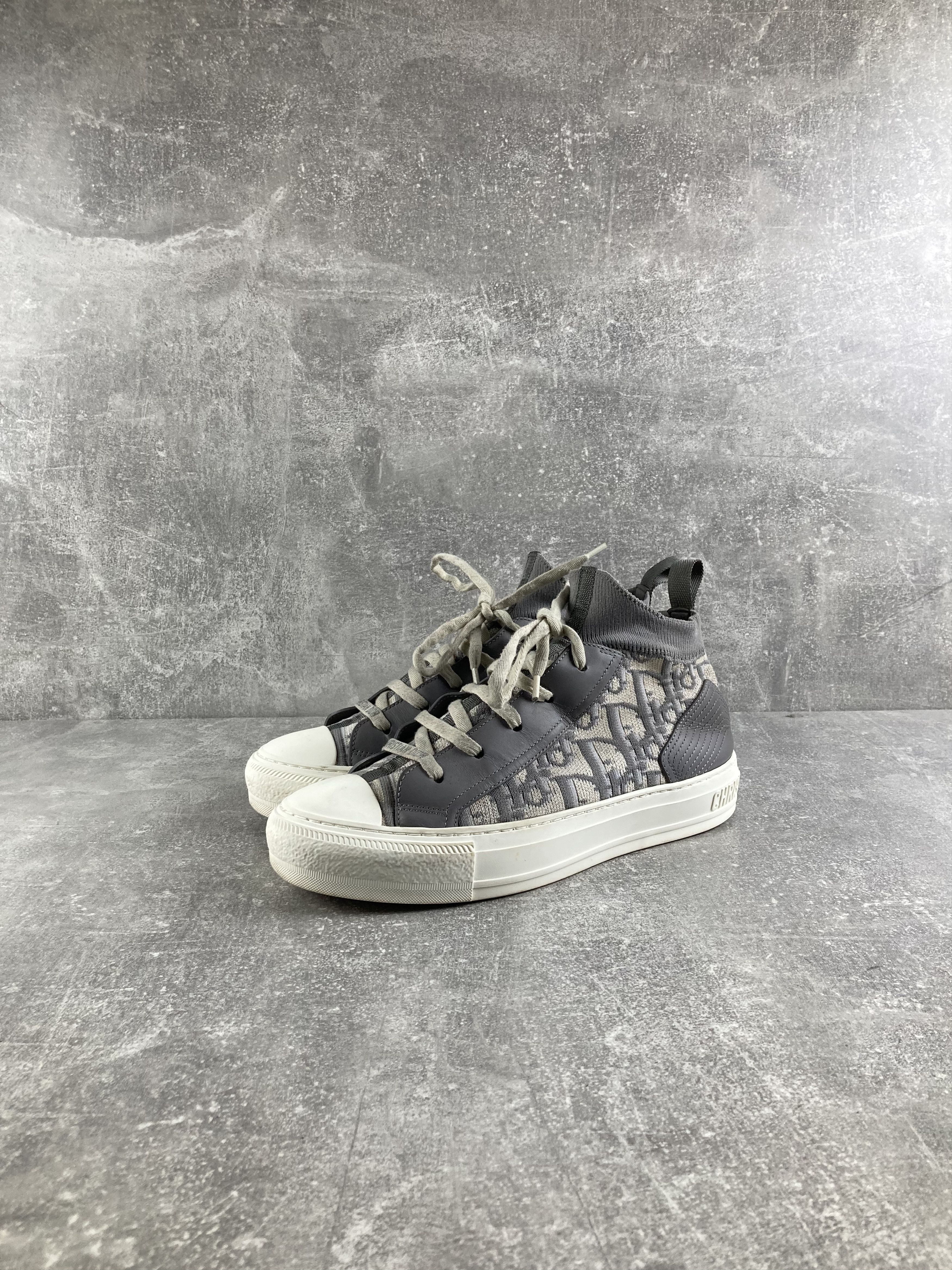 Dior Dior monogram logo Oblique Technical Mesh high sneakers Size US 7.5 / IT 37.5 - 1 Thumbnail