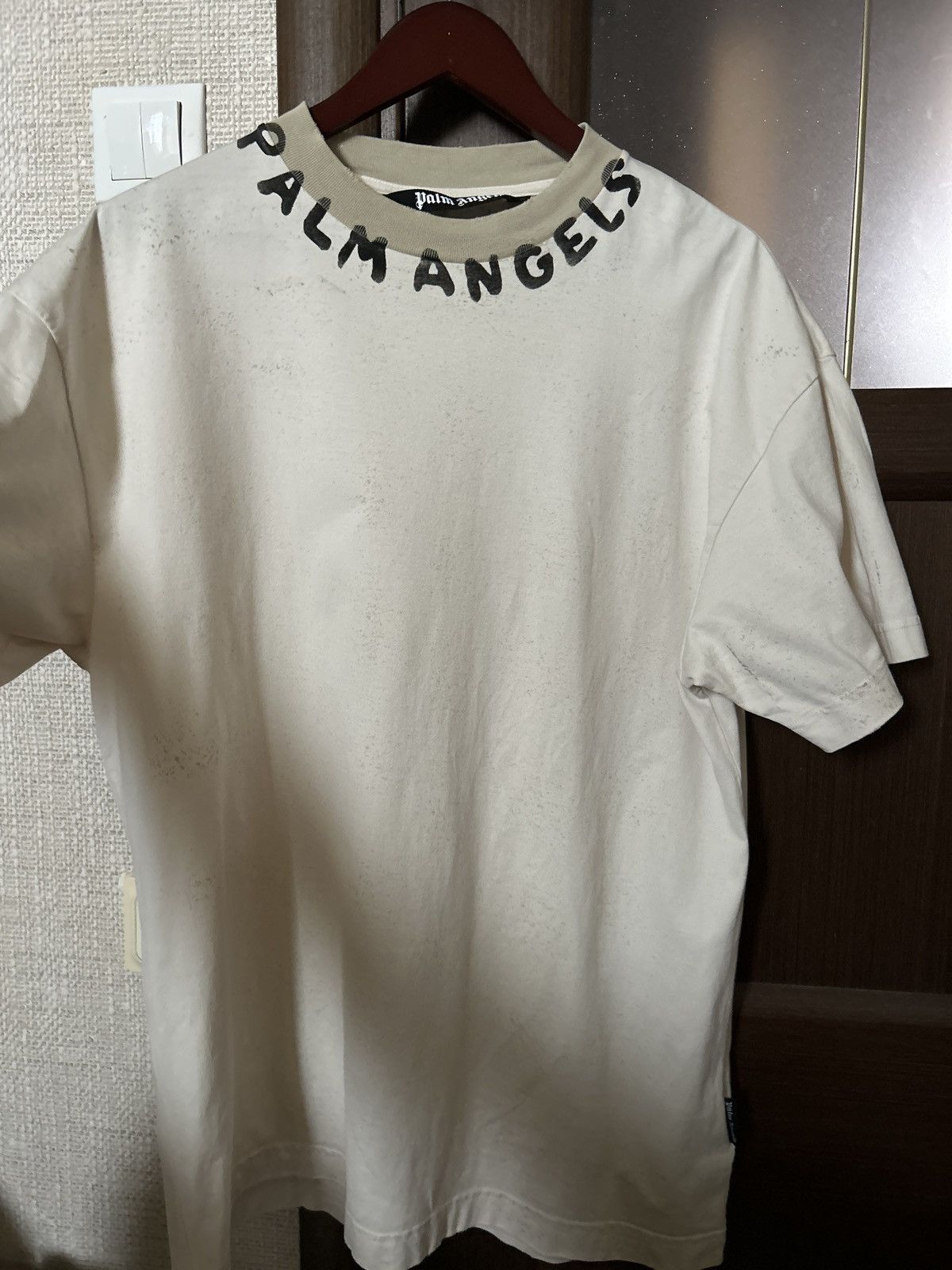 Palm Angels PALM ANGELS LOGO VINTAGE TEE Size US M / EU 48-50 / 2 - 1 Thumbnail