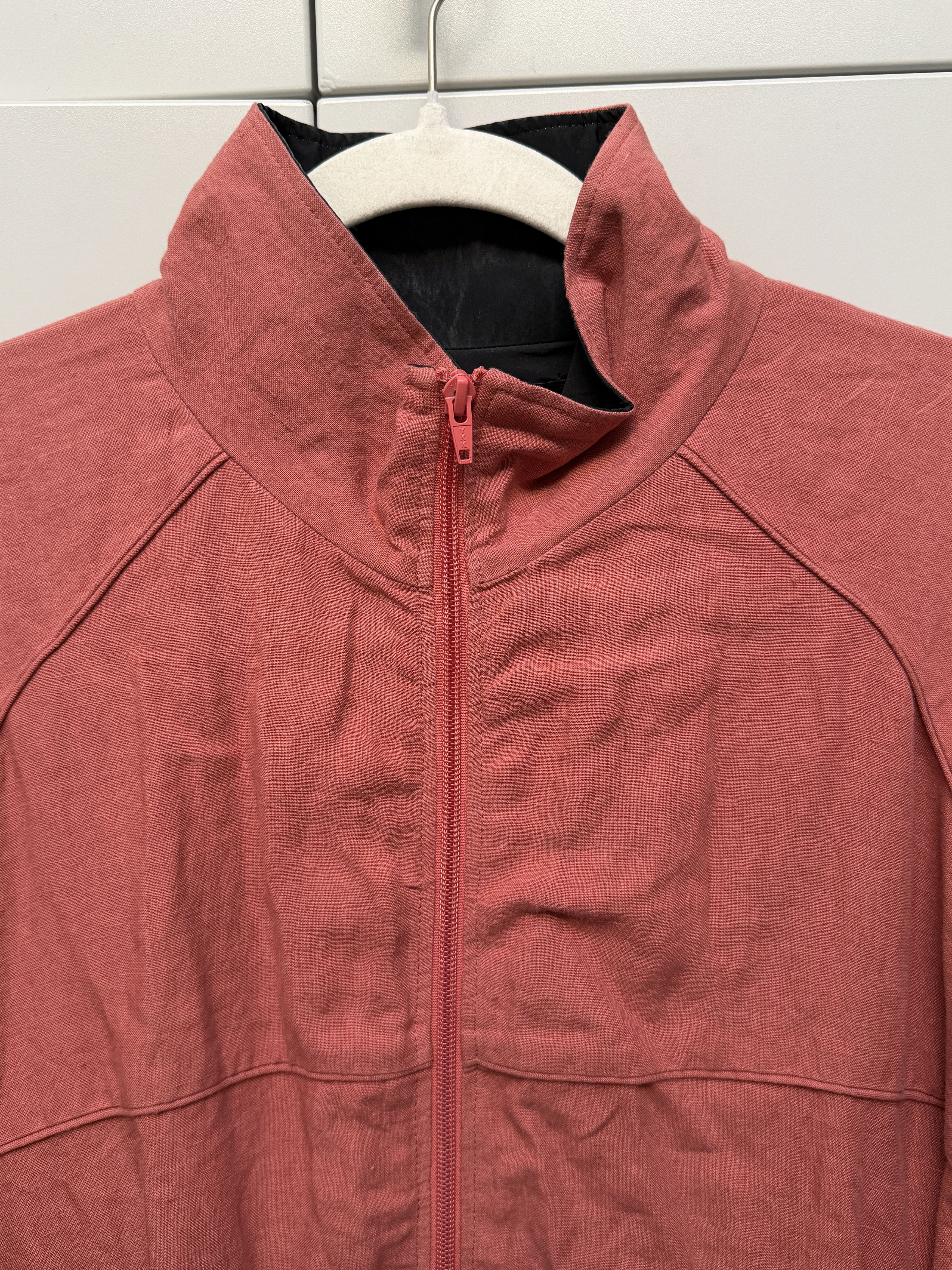 Y/Project Y/Project SS18 Layered Red Linen Black Nylon Parka Size US S / EU 44-46 / 1 - 4 Thumbnail