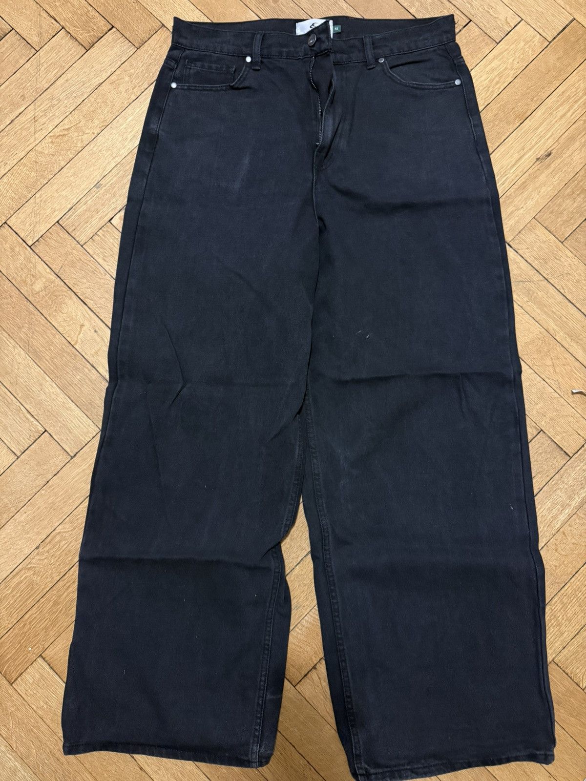 Scuffers JUMBO PANTS WASHED BLACK
