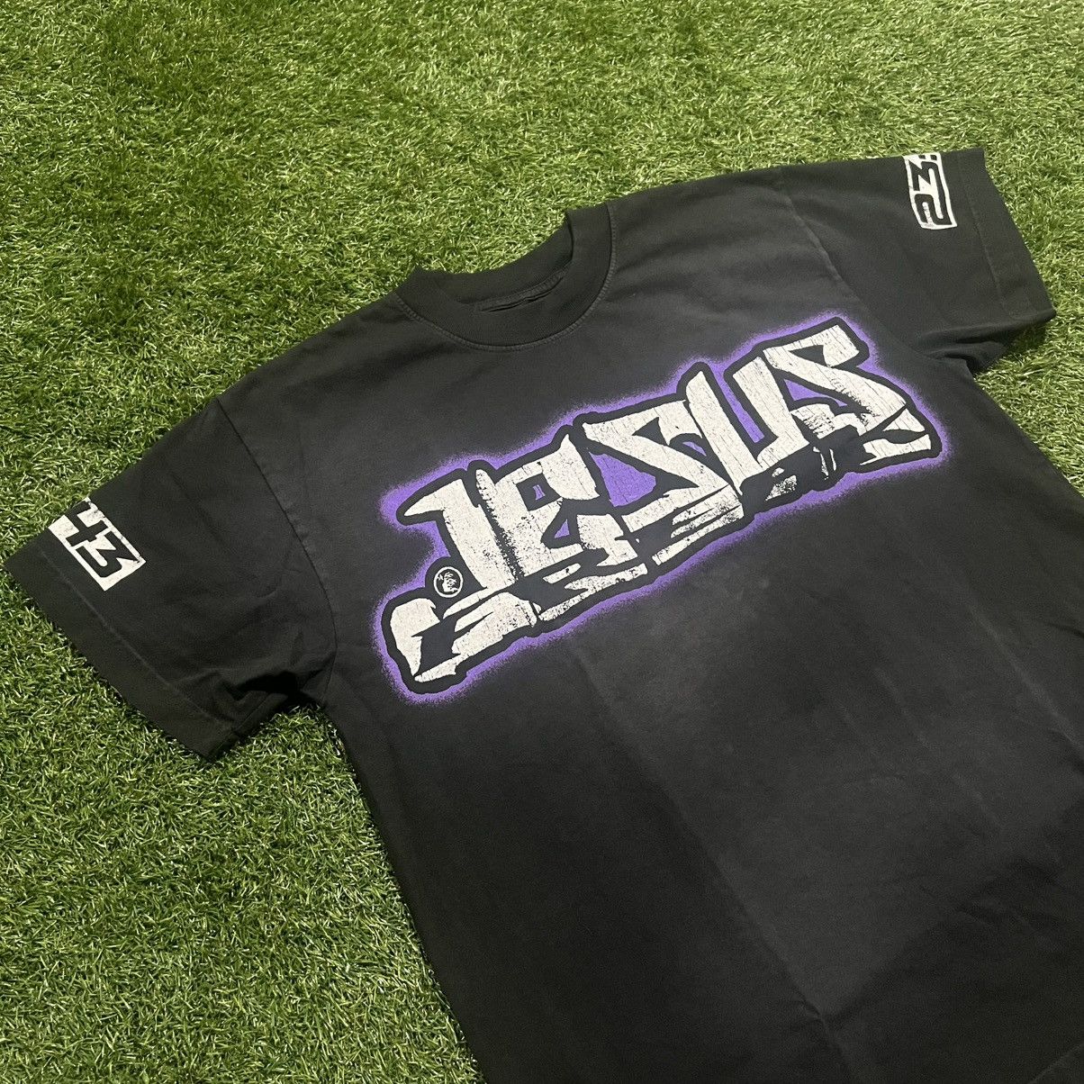 HELLSTAR Hellstar Halloween Jesus Path 2 Paradise Tee Size XS Size US XS / EU 42 / 0 - 3 Thumbnail