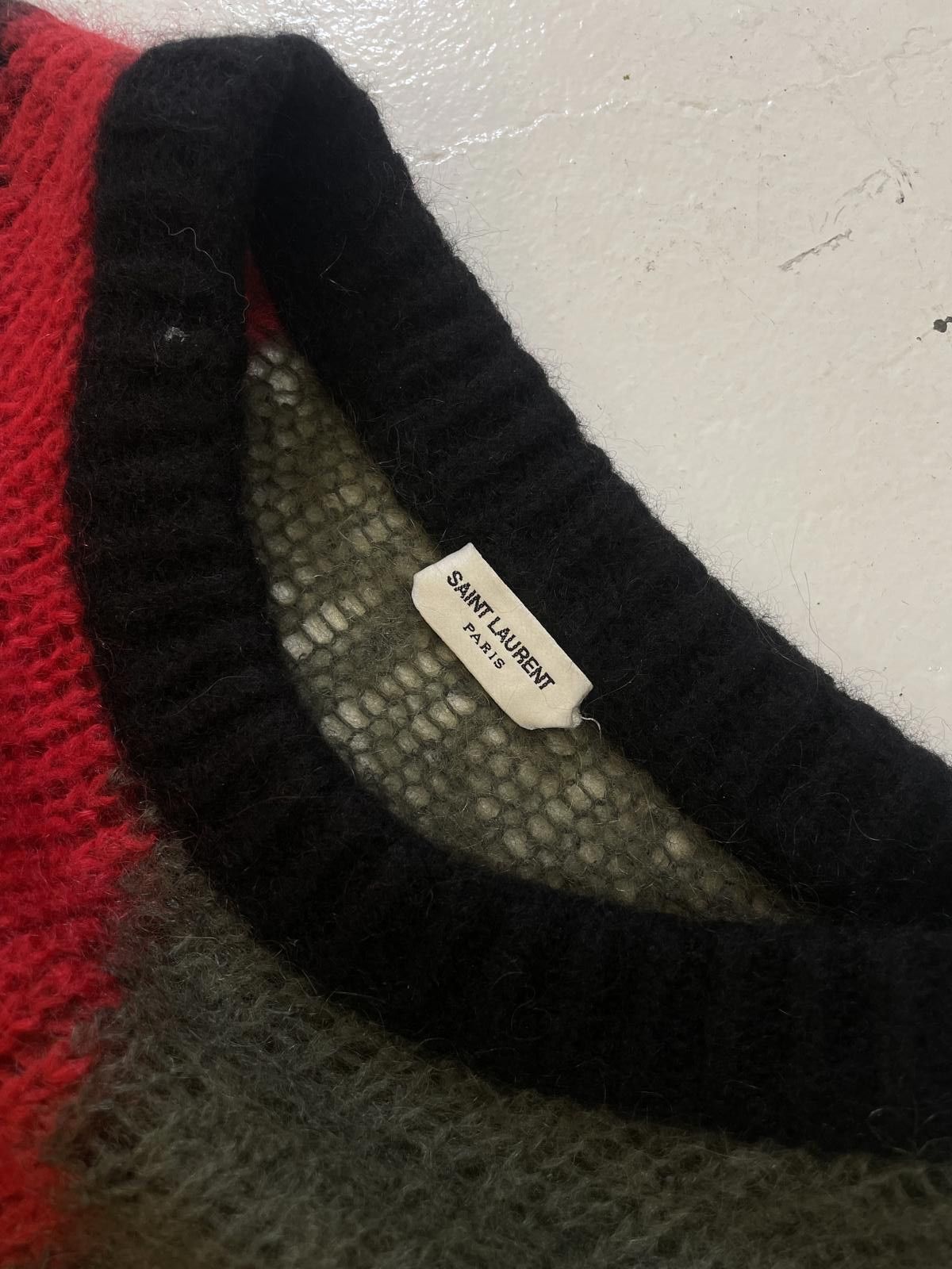 Saint Laurent Paris Saint Laurent Mohair camo sweater Size US S / EU 44-46 / 1 - 3 Thumbnail