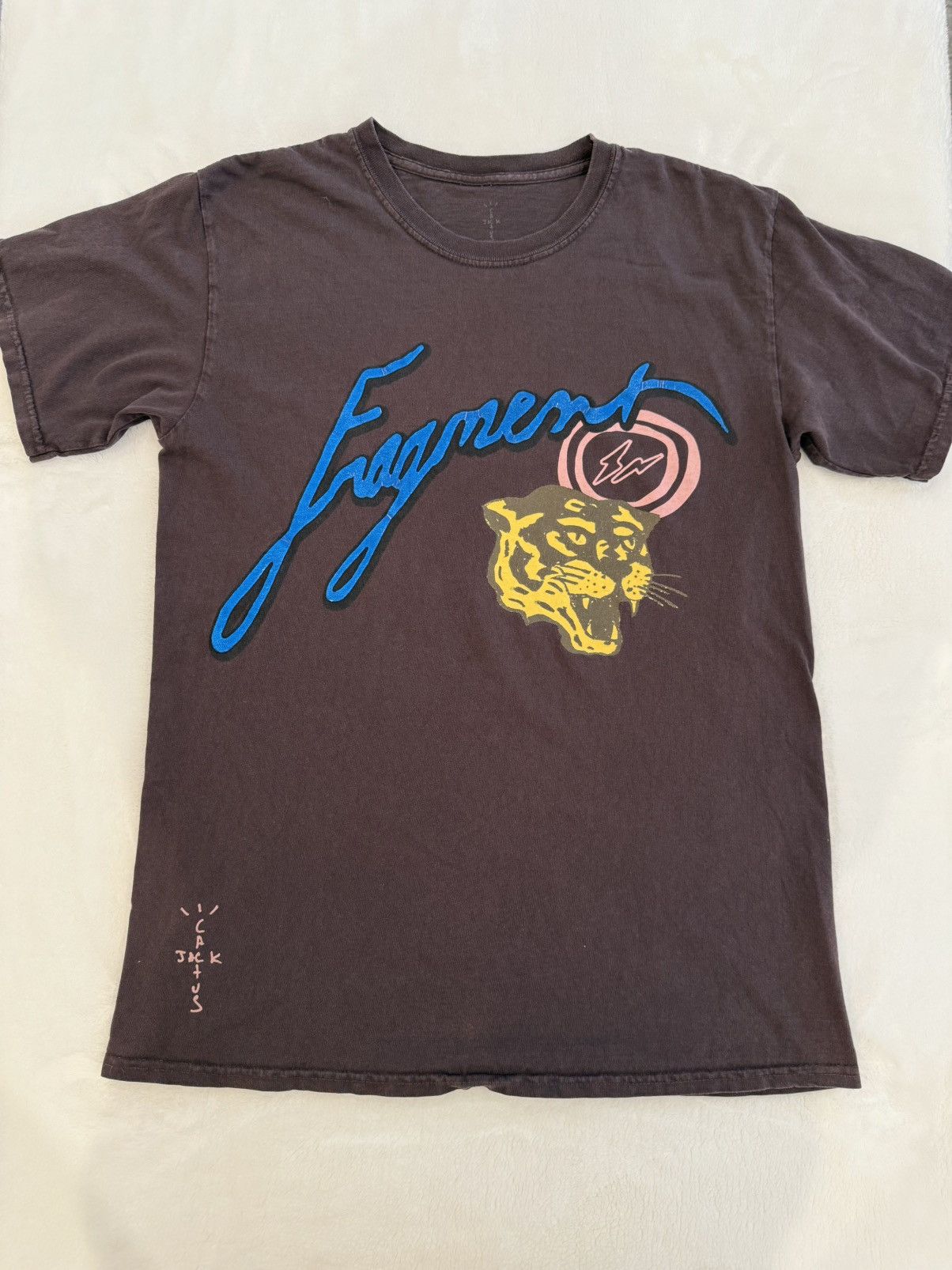 Fragment Design × Travis Scott CACTUS JACK X Fragment T Shirt Size US M / EU 48-50 / 2 - 1 Thumbnail