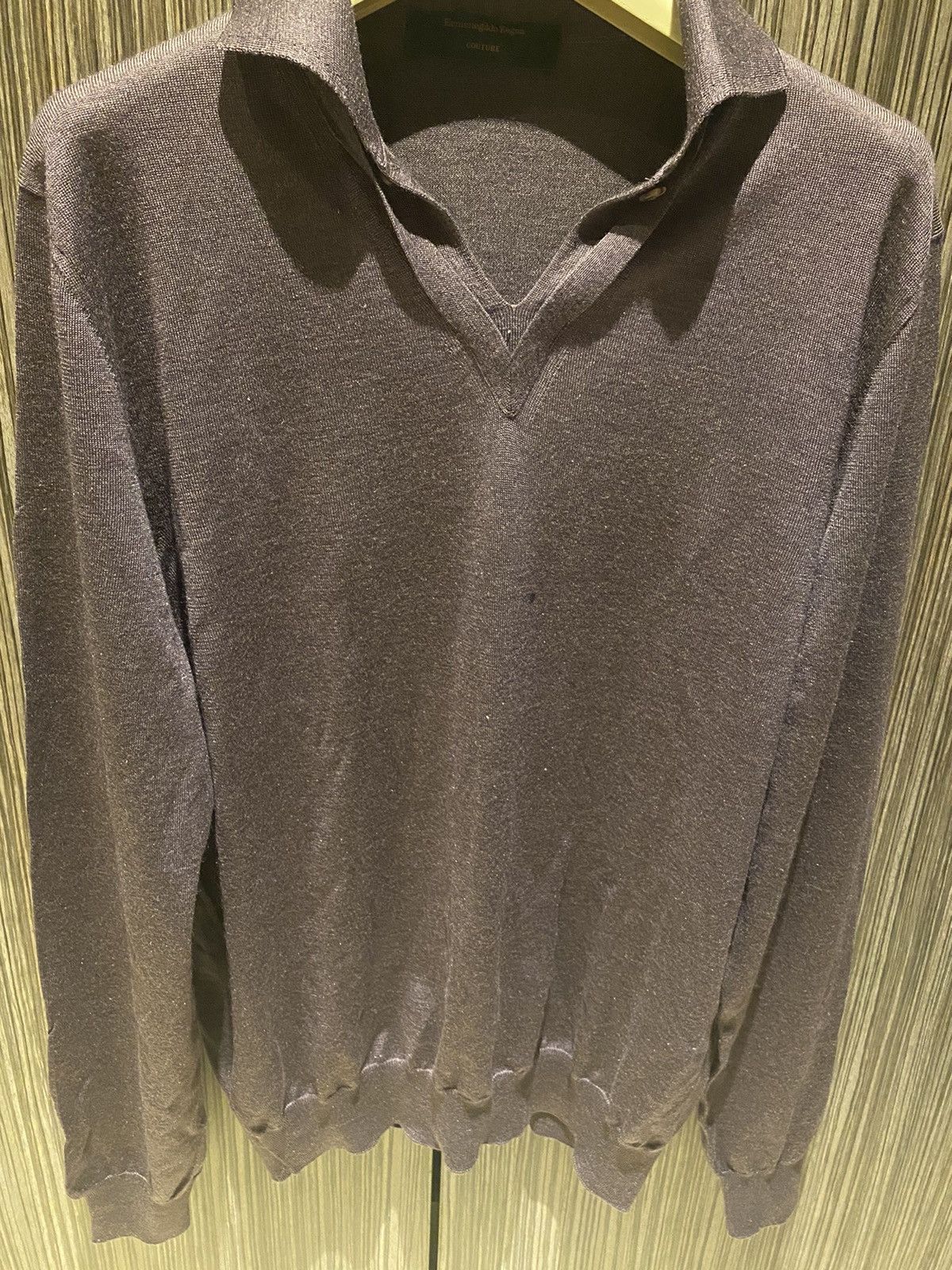 Ermenegildo Zegna Zegna cashmere silk sweater (Couture collection) Size US M / EU 48-50 / 2 - 9 Thumbnail