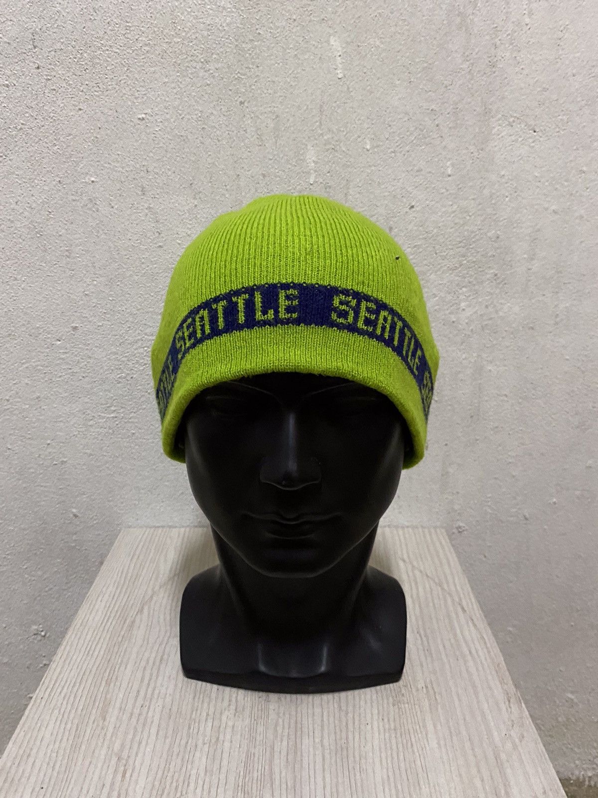 Vintage Vintage Seattle Beanie Hat Size ONE SIZE - 2 Thumbnail