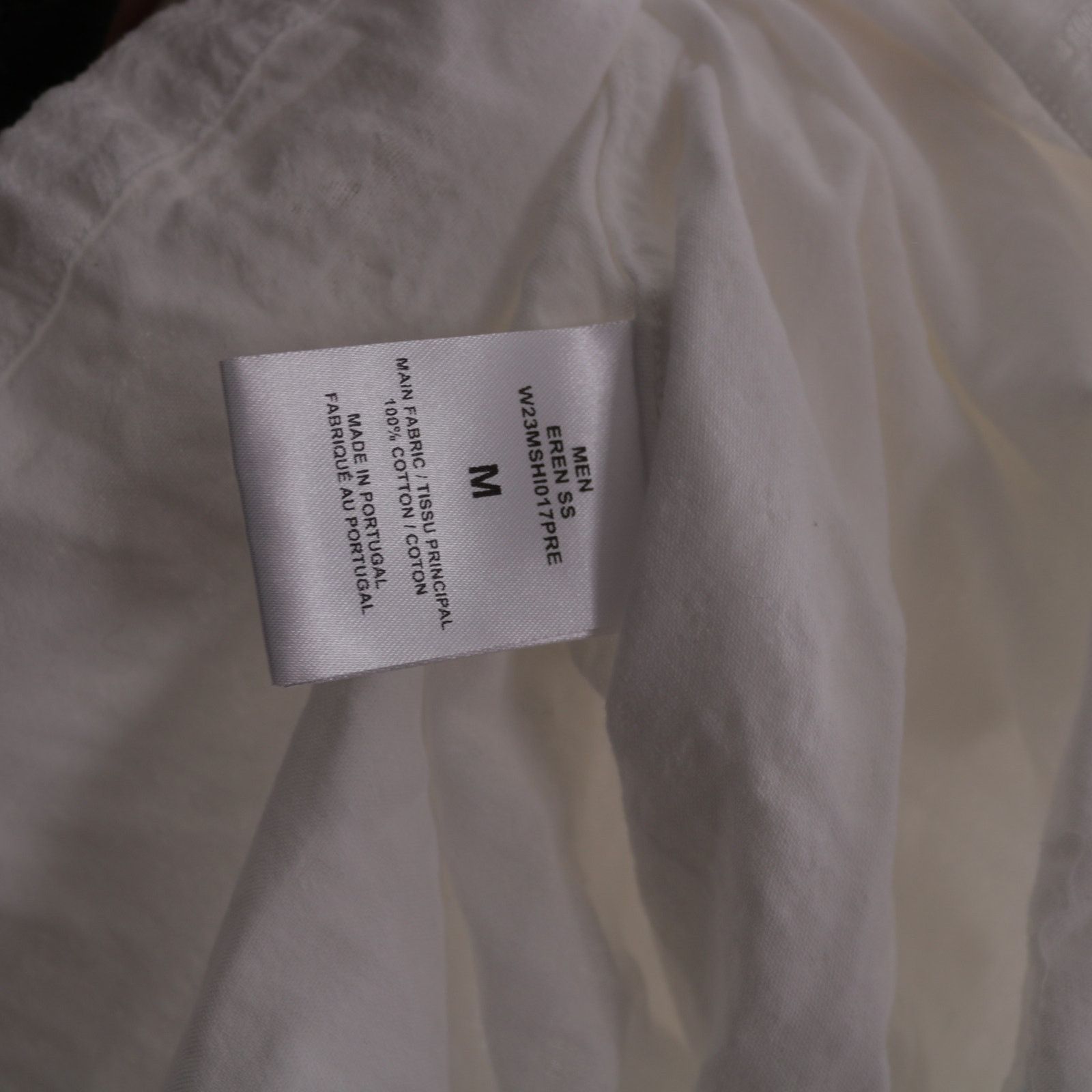 Officine Generale Officine Generale Textured Double Layer Shirt Shirt Medium Size US M / EU 48-50 / 2 - 6 Thumbnail