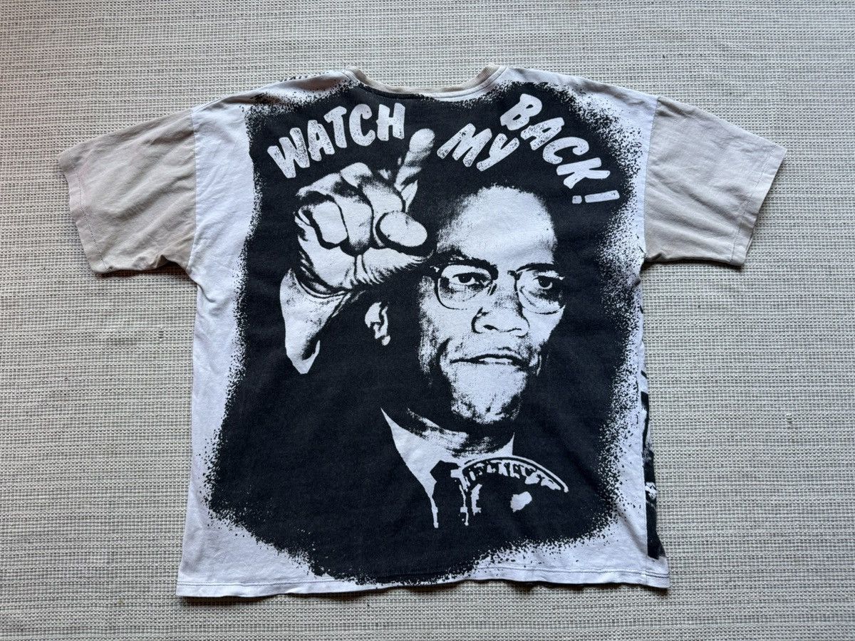 Vintage Vintage Malcolm X overprint Size US L / EU 52-54 / 3 - 2 Thumbnail
