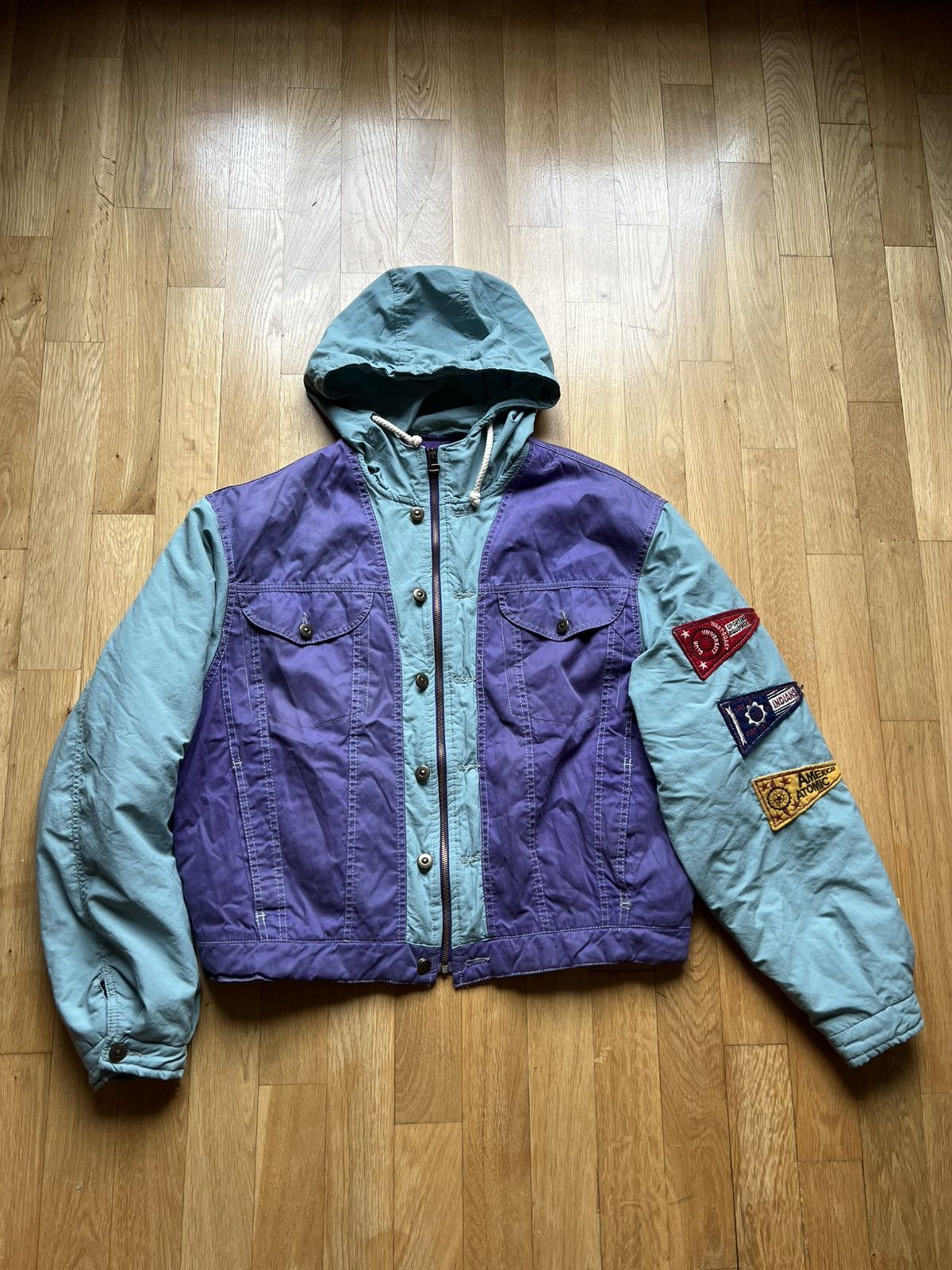 Other Vintage baseball jacket Leaders made in Italy 80s Size US L / EU 52-54 / 3 - 1 Thumbnail