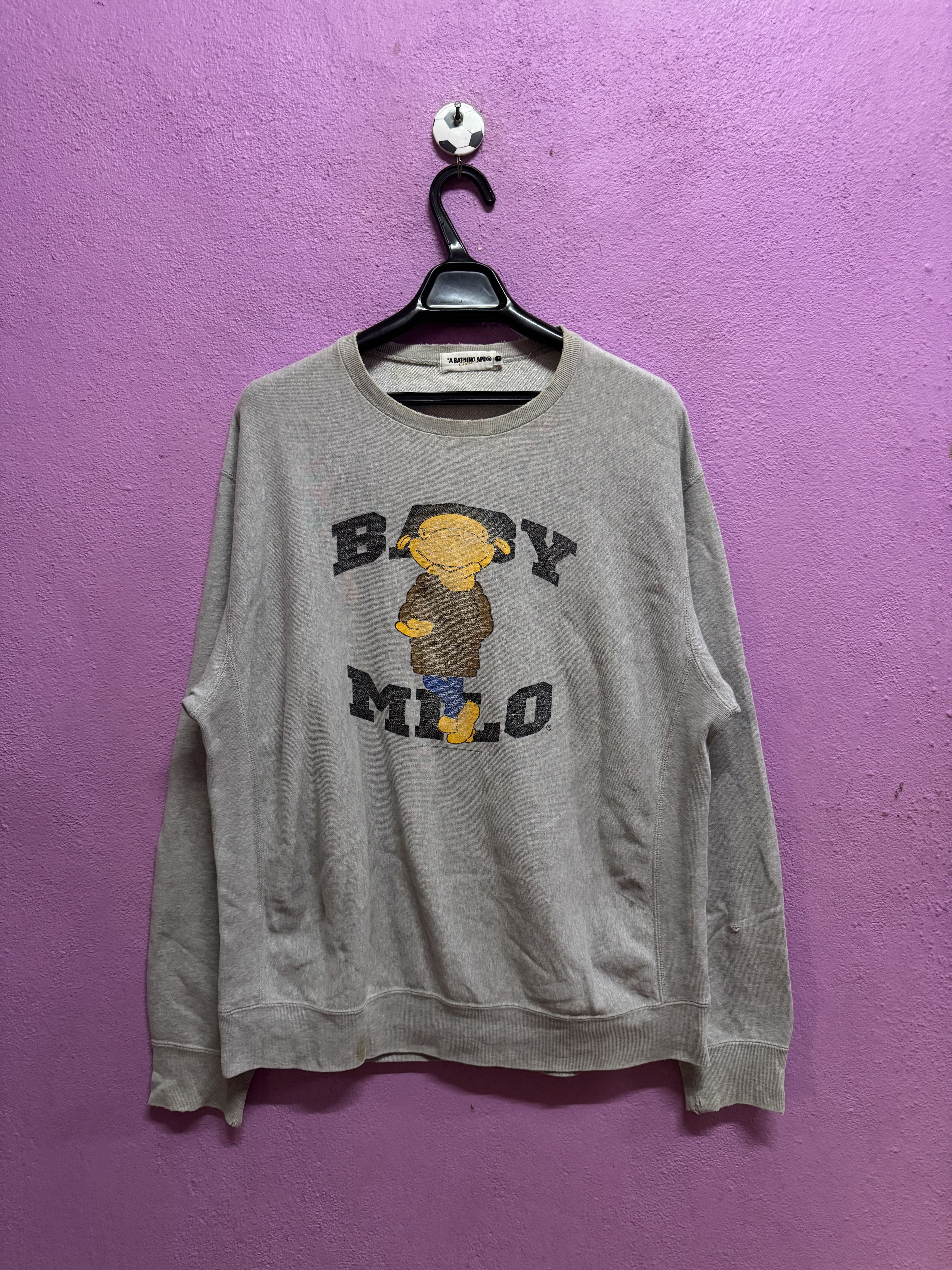 Bape Baby Milo Crewneck Size US L / EU 52-54 / 3 - 1 Thumbnail