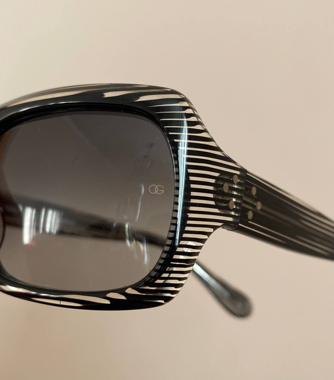 Oliver Goldsmith Oliver Goldsmith Sunglasses KANO (1966) [Black Blinds Size ONE SIZE - 4 Thumbnail