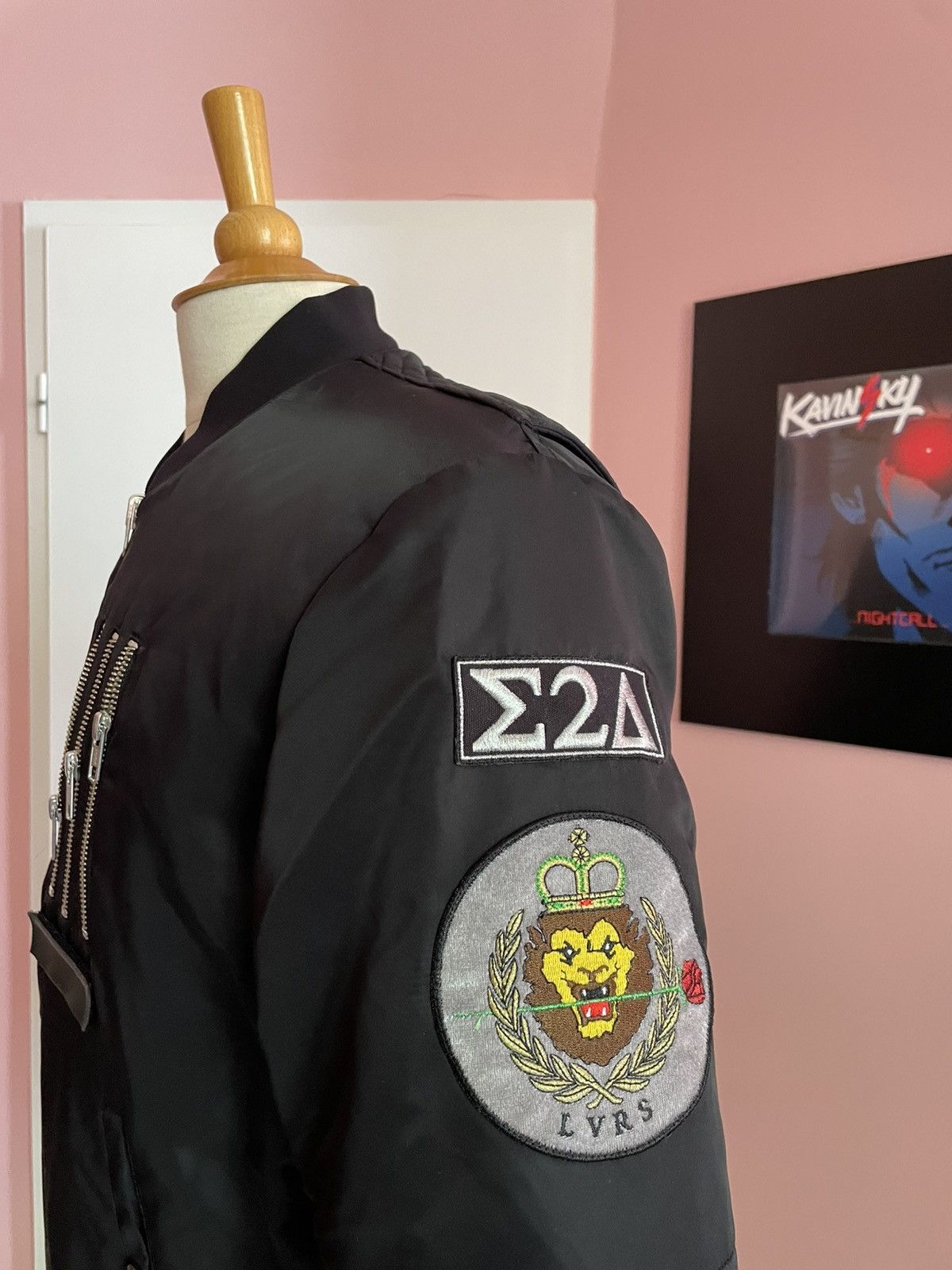 Surface To Air 2013 S2A x Theophilus London LVRS Reversible Space Bomber XL Size US XL / EU 56 / 4 - 8 Thumbnail
