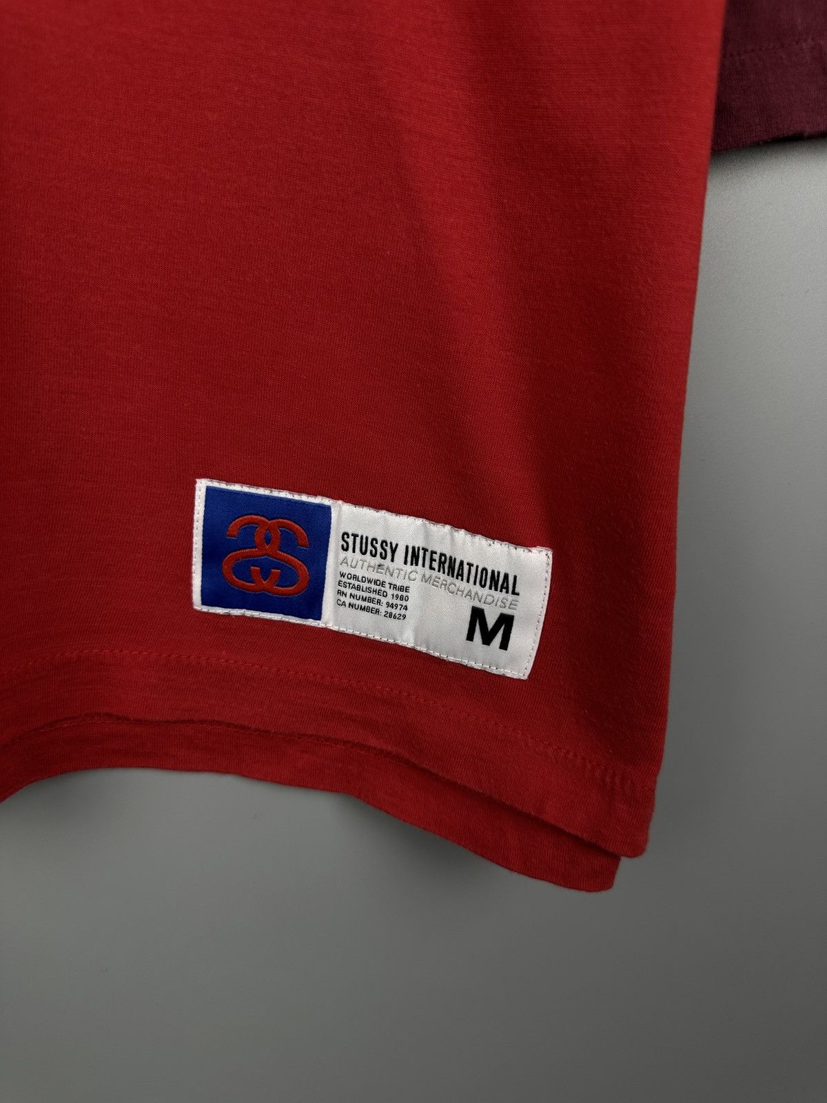 Stussy Stussy T Shirt Tee Jersey Y2K Vintage Long Sleeve 3/4 Size US M / EU 48-50 / 2 - 5 Thumbnail