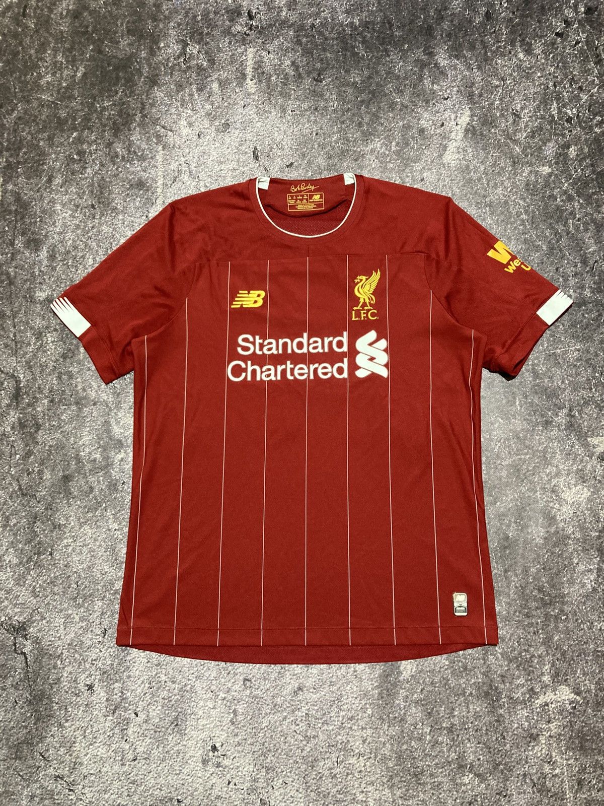 New Balance Liverpool 2019 2020 Home Football Shirt L Jersey