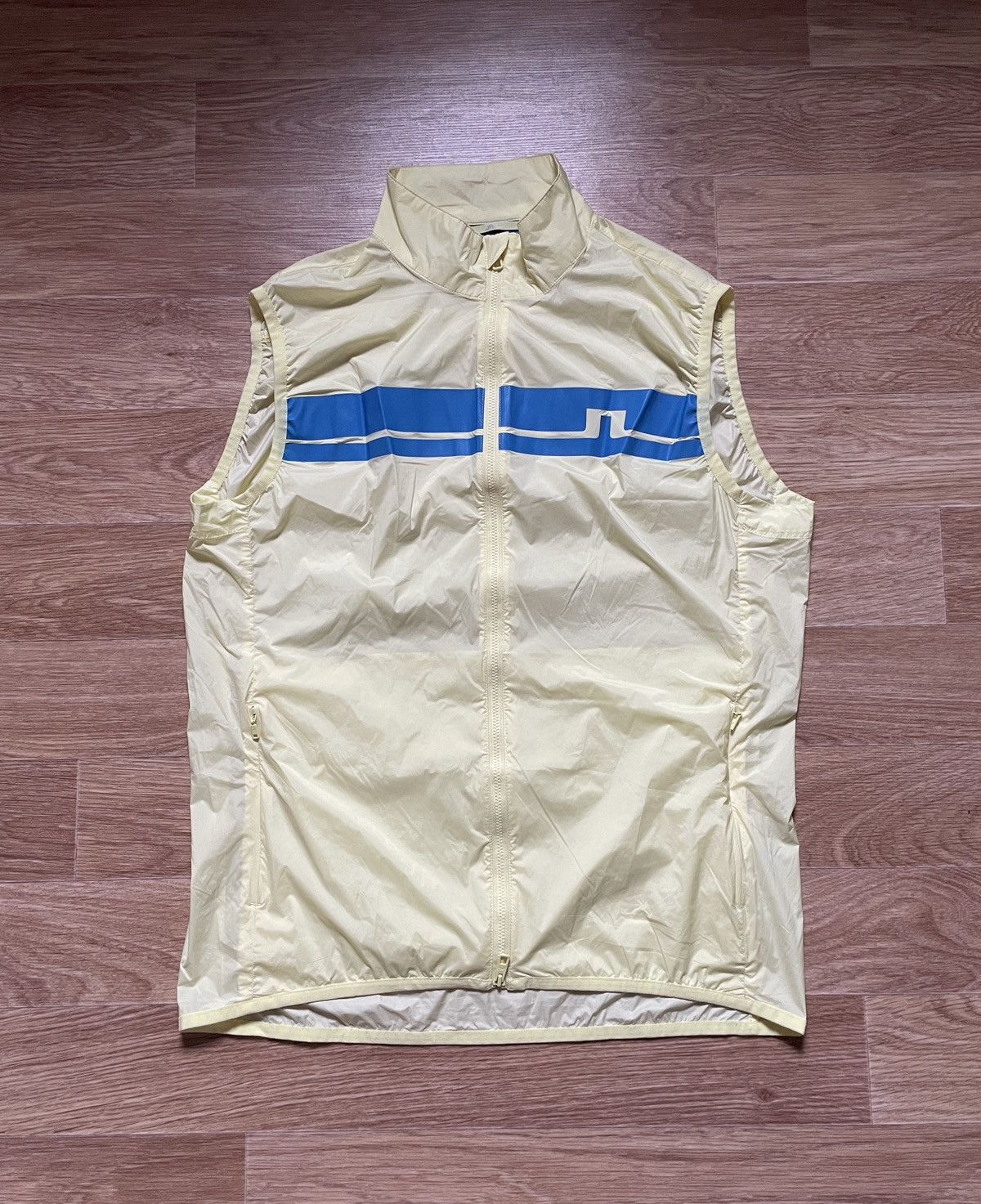 J.Lindeberg J.Lindeberg Mens Lou Lightweight Vest Stretch Wind Pro Nylon Size US M / EU 48-50 / 2 - 1 Thumbnail
