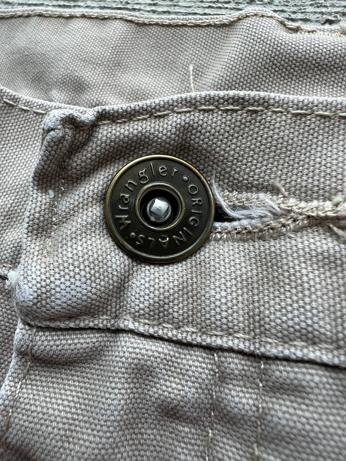Vintage × Wrangler Vintage y2k Wrangler Baggy Carpenter Utility Shorts Size US 36 / EU 52 - 7 Thumbnail