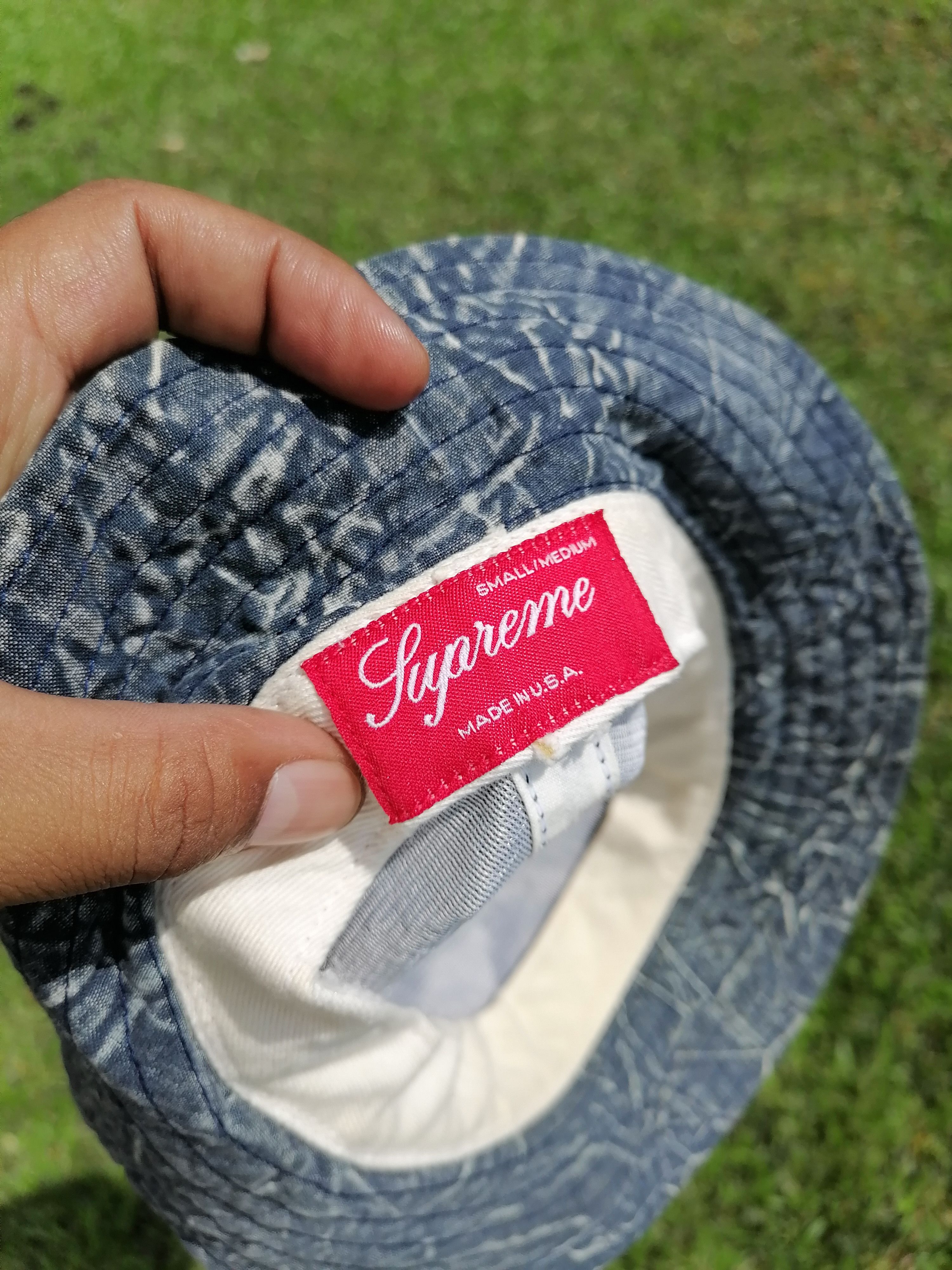 Supreme Supreme SS13 Asid Wash Blue Crusher Bucket Hats Size ONE SIZE - 5 Thumbnail