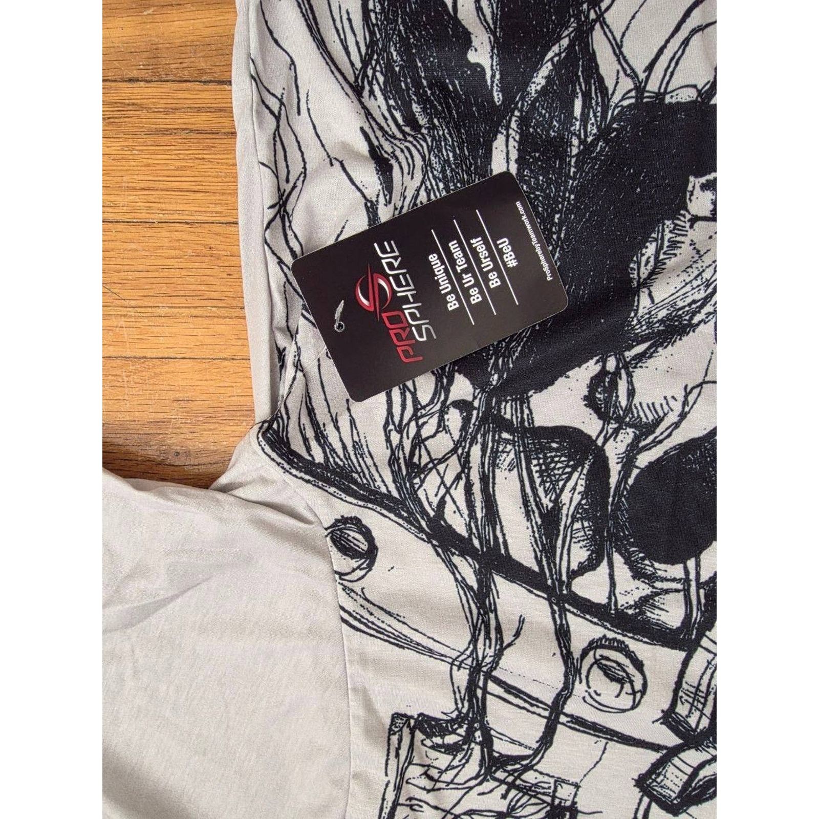 & Other Stories ProSphere Full Print T Shirt Grey Size X-Large A001611 Size US XL / EU 56 / 4 - 4 Thumbnail